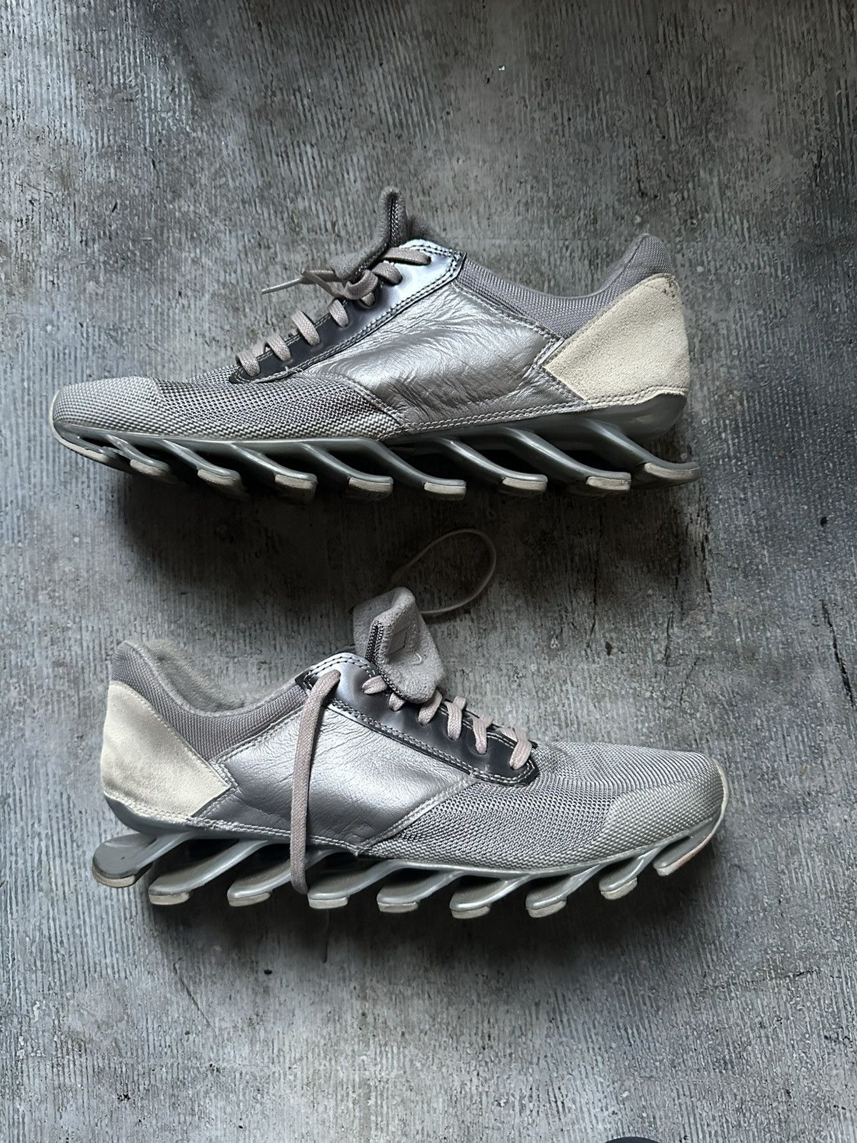 Rick Owens Rick owens silver springblade sz 10.5 Size US 10.5 / EU 43-44 - 2 Thumbnail