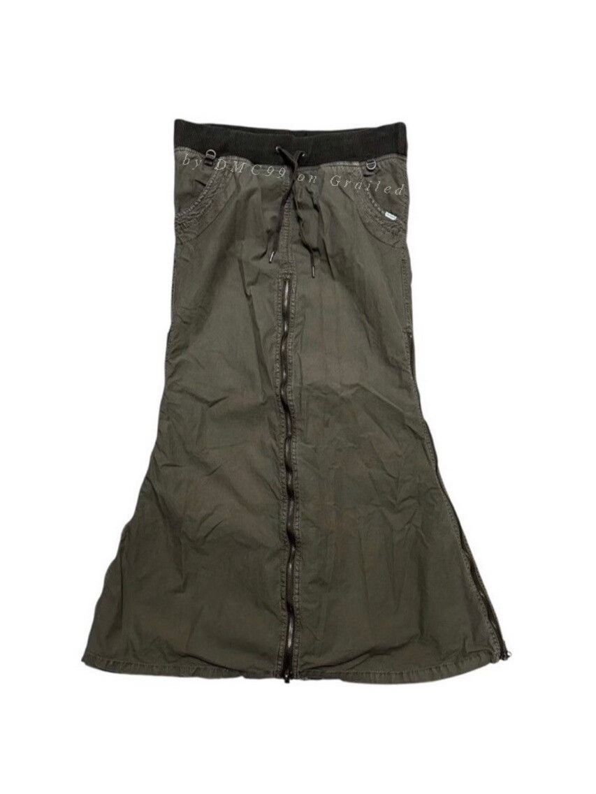 GOA GOA Vintage Cargo Zipper Skirt Size 26" / US 2 / IT 38 - 1 Thumbnail