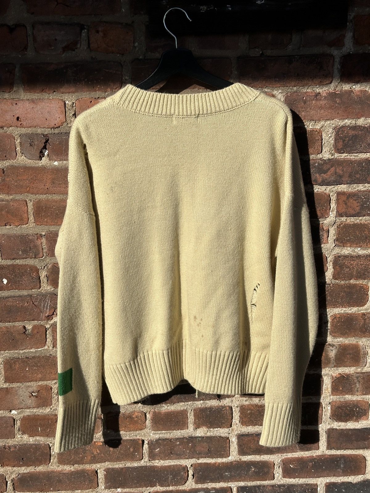 Vale Vale Forever Yellow Green Logo Cardigan Size US M / EU 48-50 / 2 - 2 Thumbnail