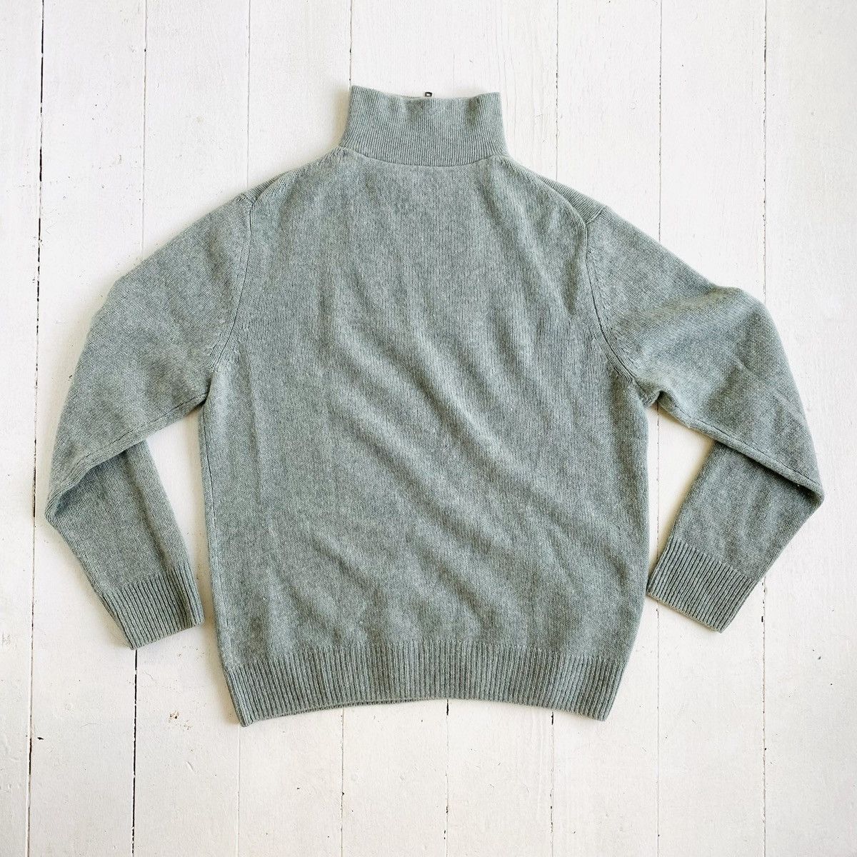 Vince Vince Melange 1/4 zip cashmere wool sweater Size US M / EU 48-50 / 2 - 5 Thumbnail