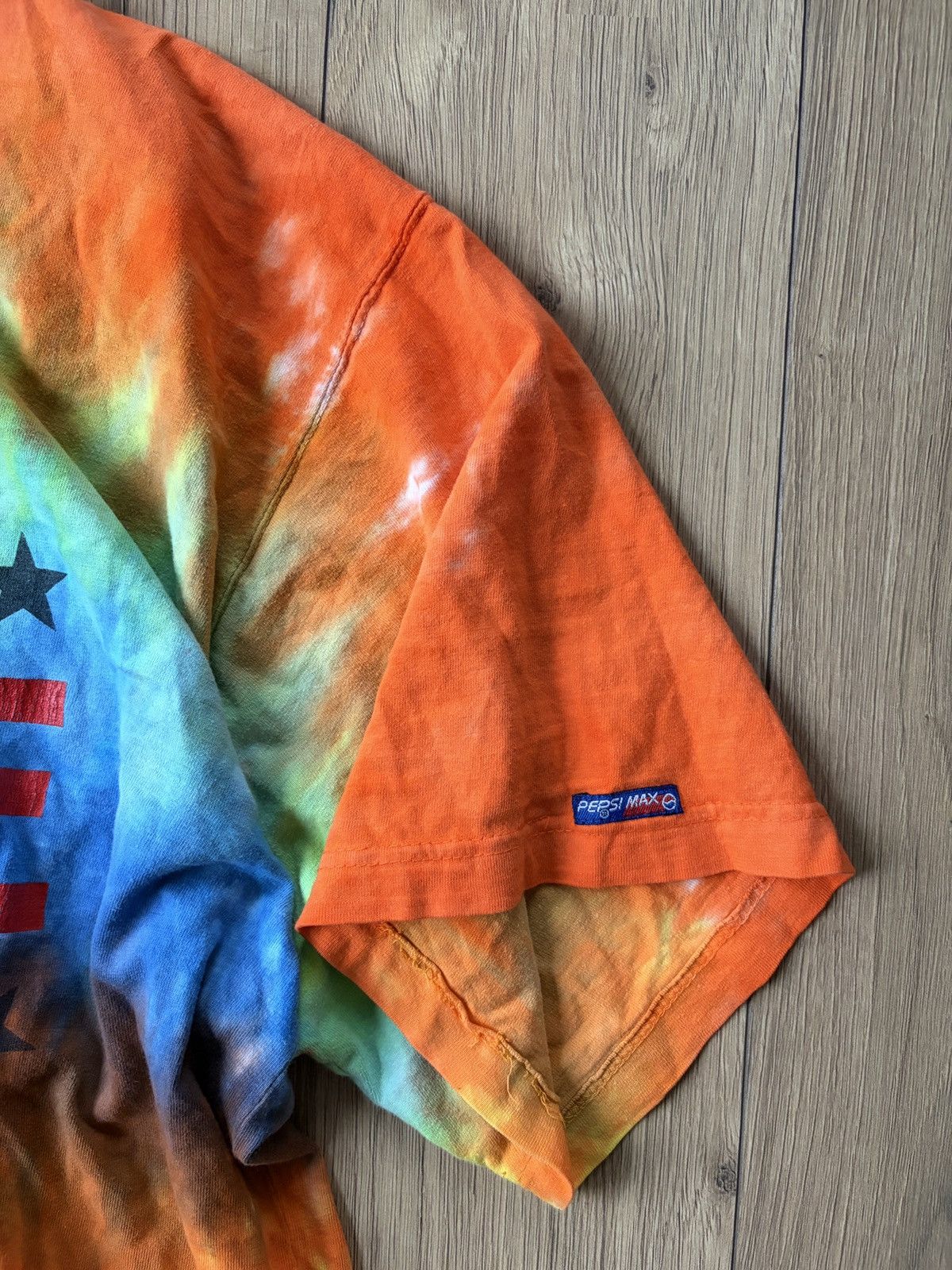 Pepsi PEPSI Vintage Tie Dye Festival Boxy T-shirt Size US XXL / EU 58 / 5 - 9 Thumbnail