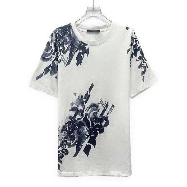 Louis Vuitton Louis Vuitton Floral Print T-Shirt Size M Size US M / EU 48-50 / 2 - 1 Thumbnail