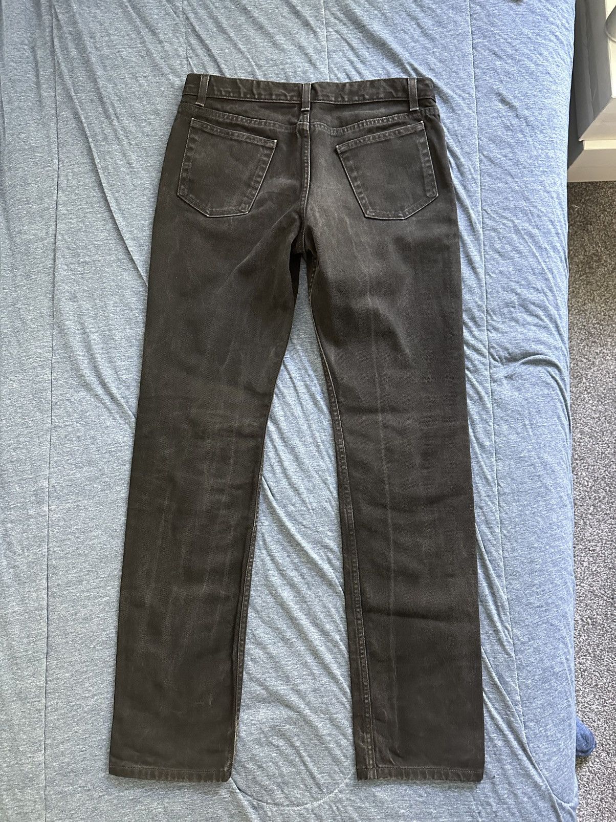 Helmut Lang Early 2000’s Low Waist Straight Leg Jeans Black Size US 30 / EU 46 - 3 Thumbnail