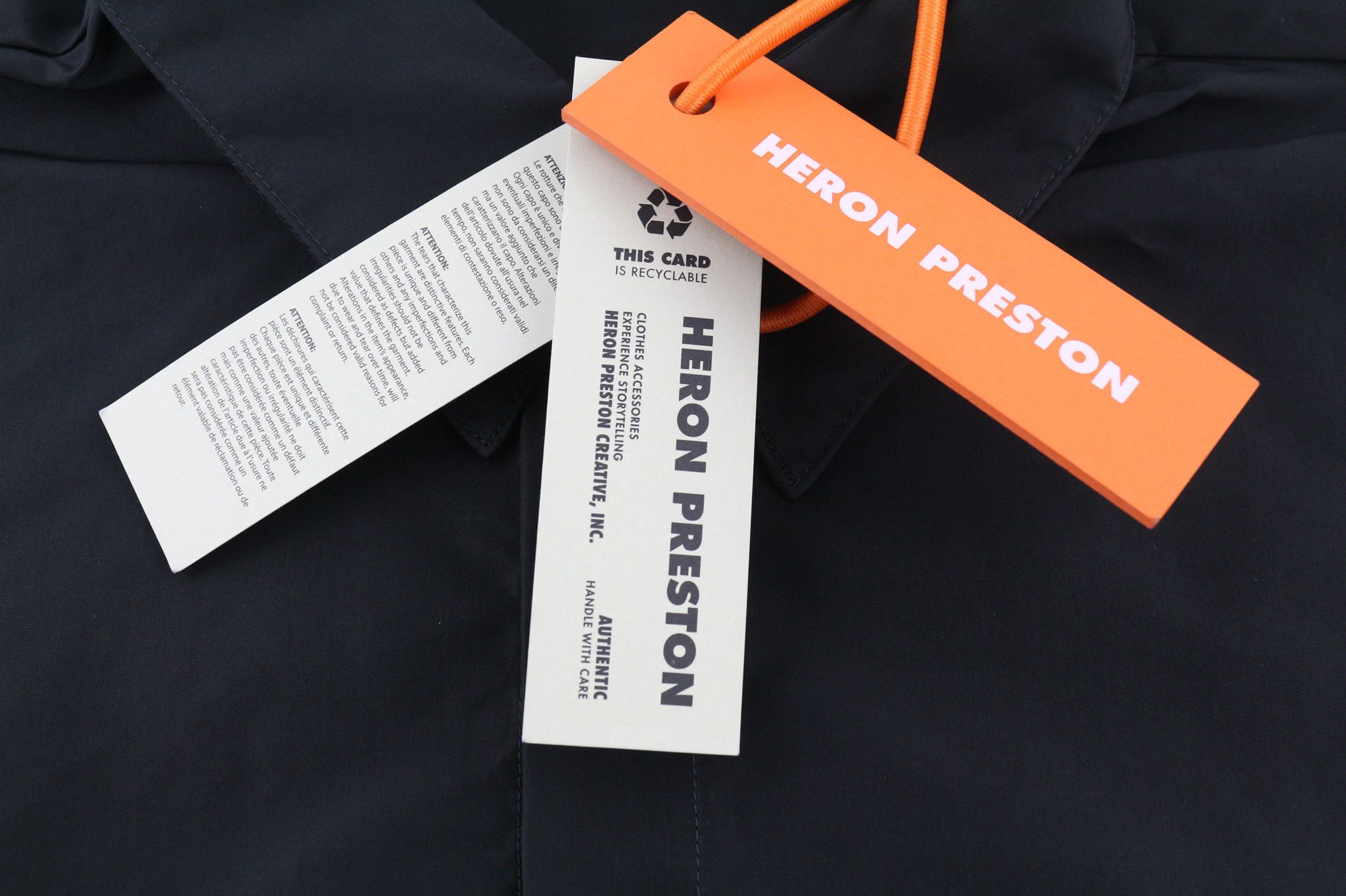Heron Preston L Black Short Sleeved Button-Up Snaps Shirt 80302 Size US L / EU 52-54 / 3 - 5 Thumbnail