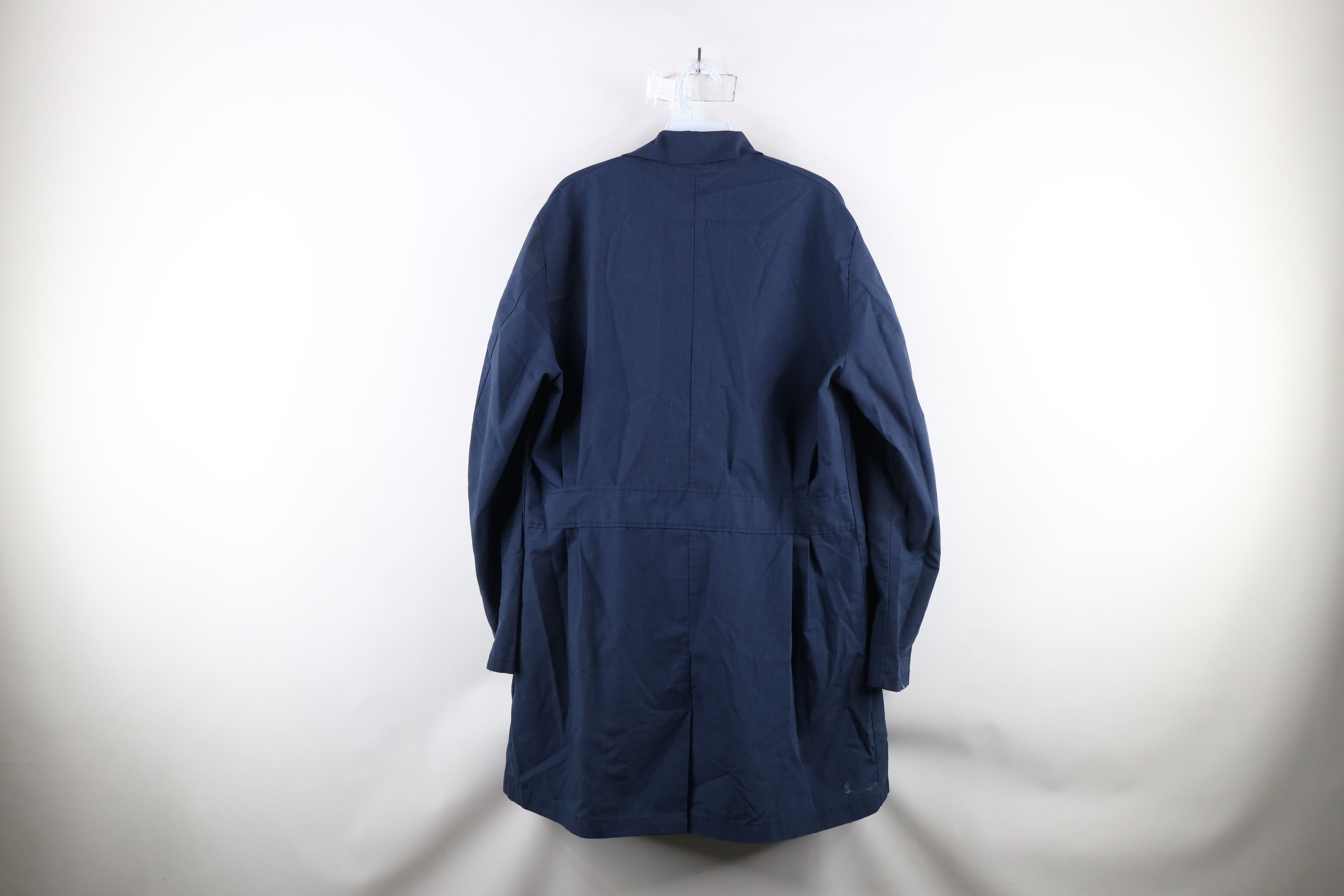 Vintage Vintage 70s Streetwear Mechanic Lab Coat Jacket Blue USA Size US L / EU 52-54 / 3 - 15 Thumbnail