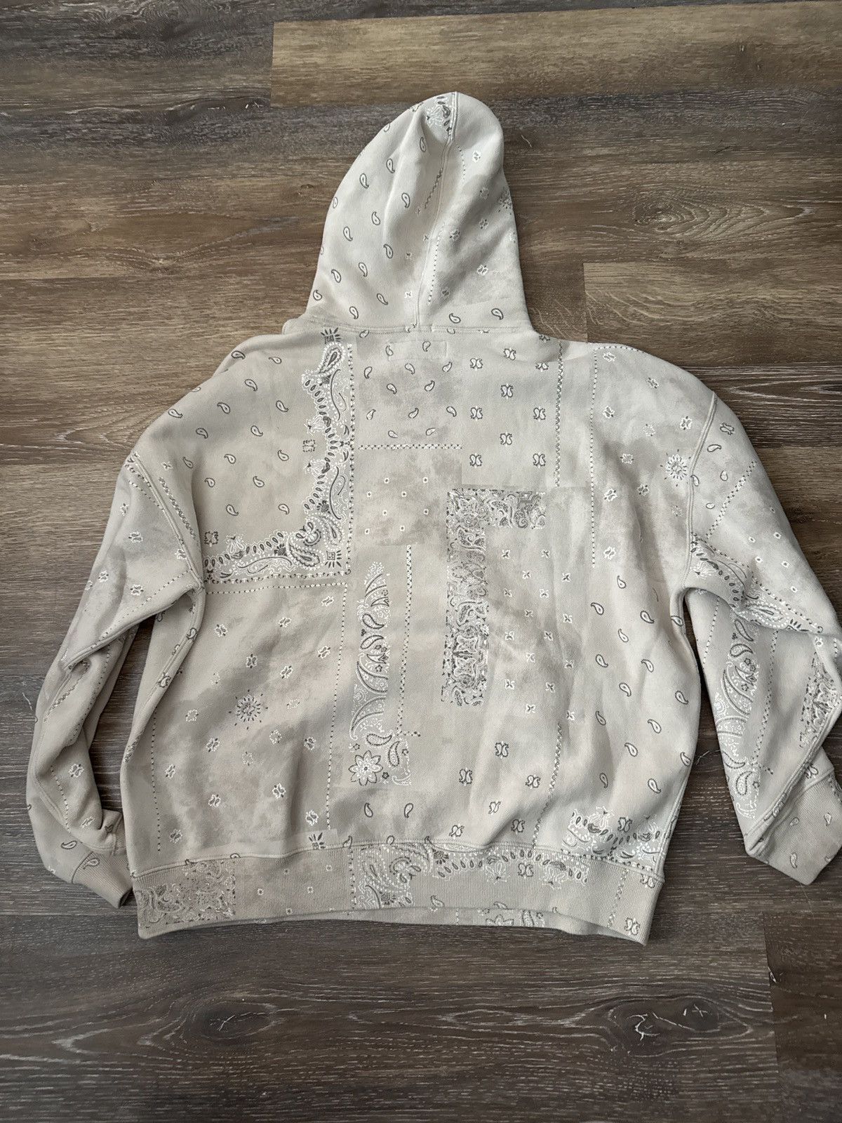 Abercrombie & Fitch Paisley Oversized Hoodie Size US L / EU 52-54 / 3 - 2 Thumbnail