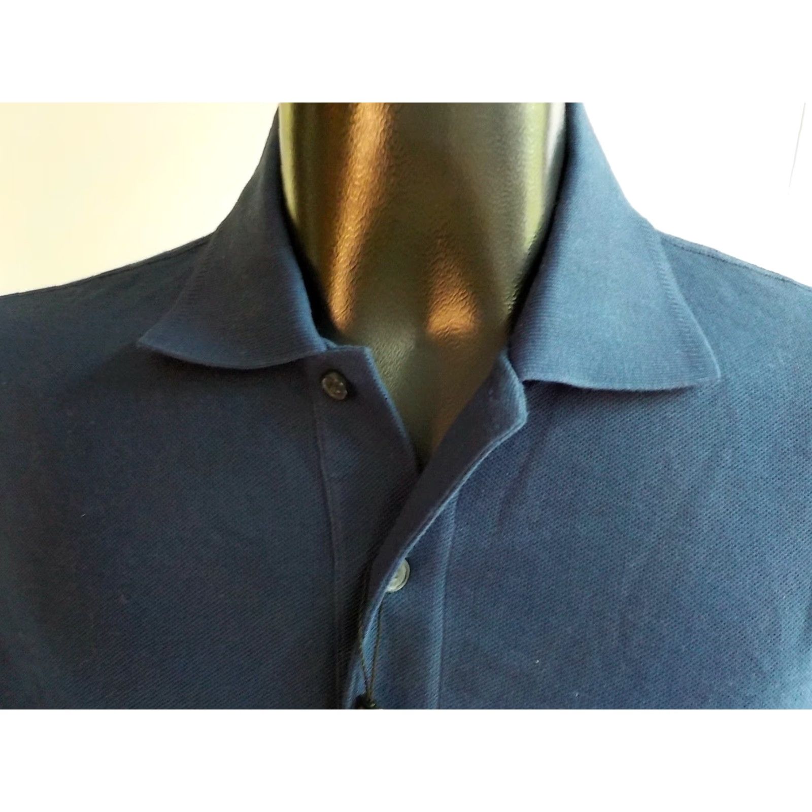 Vintage Greg Norman SS Polo Navy Small NWT Fuchs Logo Riyadh-Saudi Arabia Shirt Men SZ S Men’s Polo Size US S / EU 44-46 / 1 - 3 Thumbnail