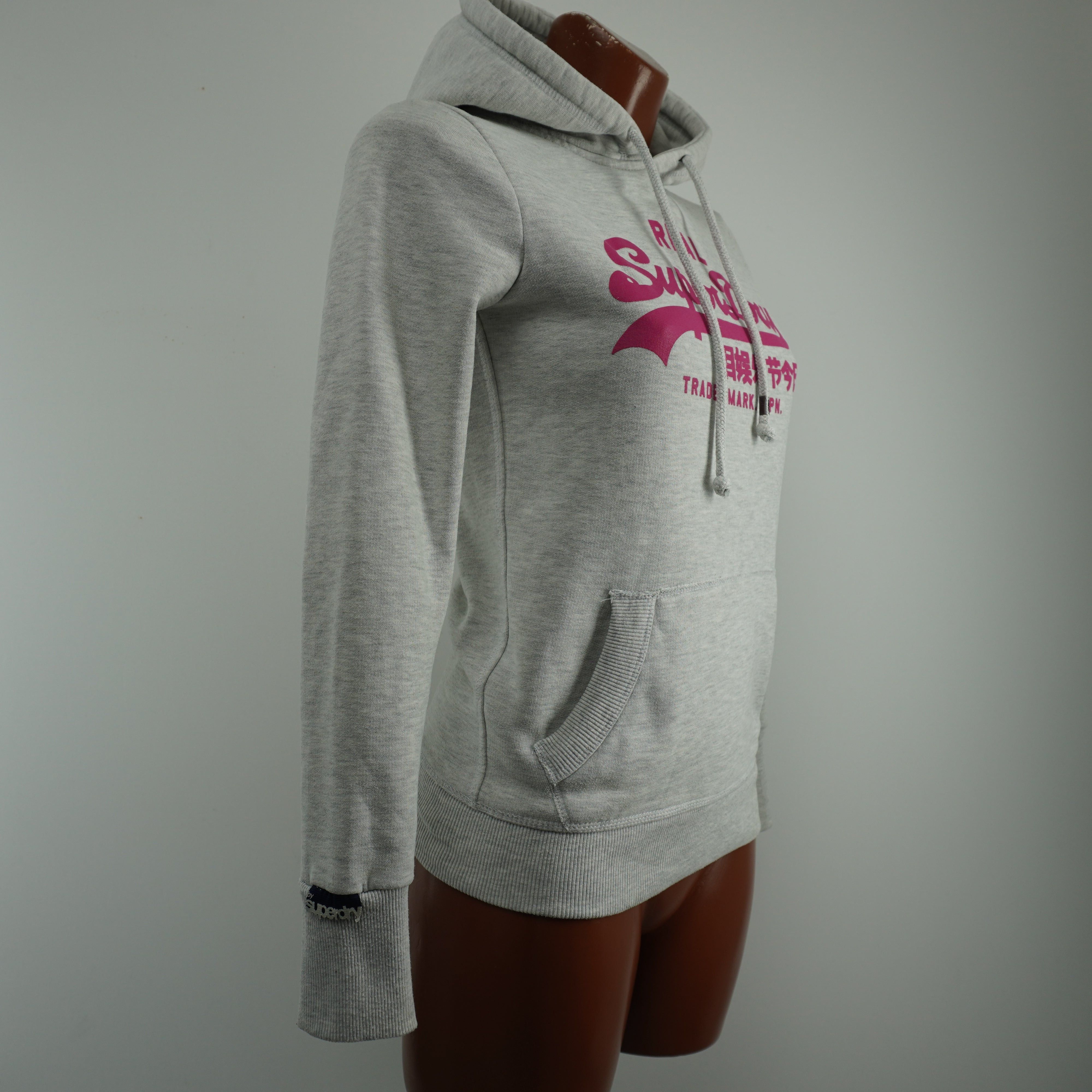 Superdry Pre-owned Women's Superdry Hoodie Size XS / US 0-2 / IT 36-38 - 2 Thumbnail