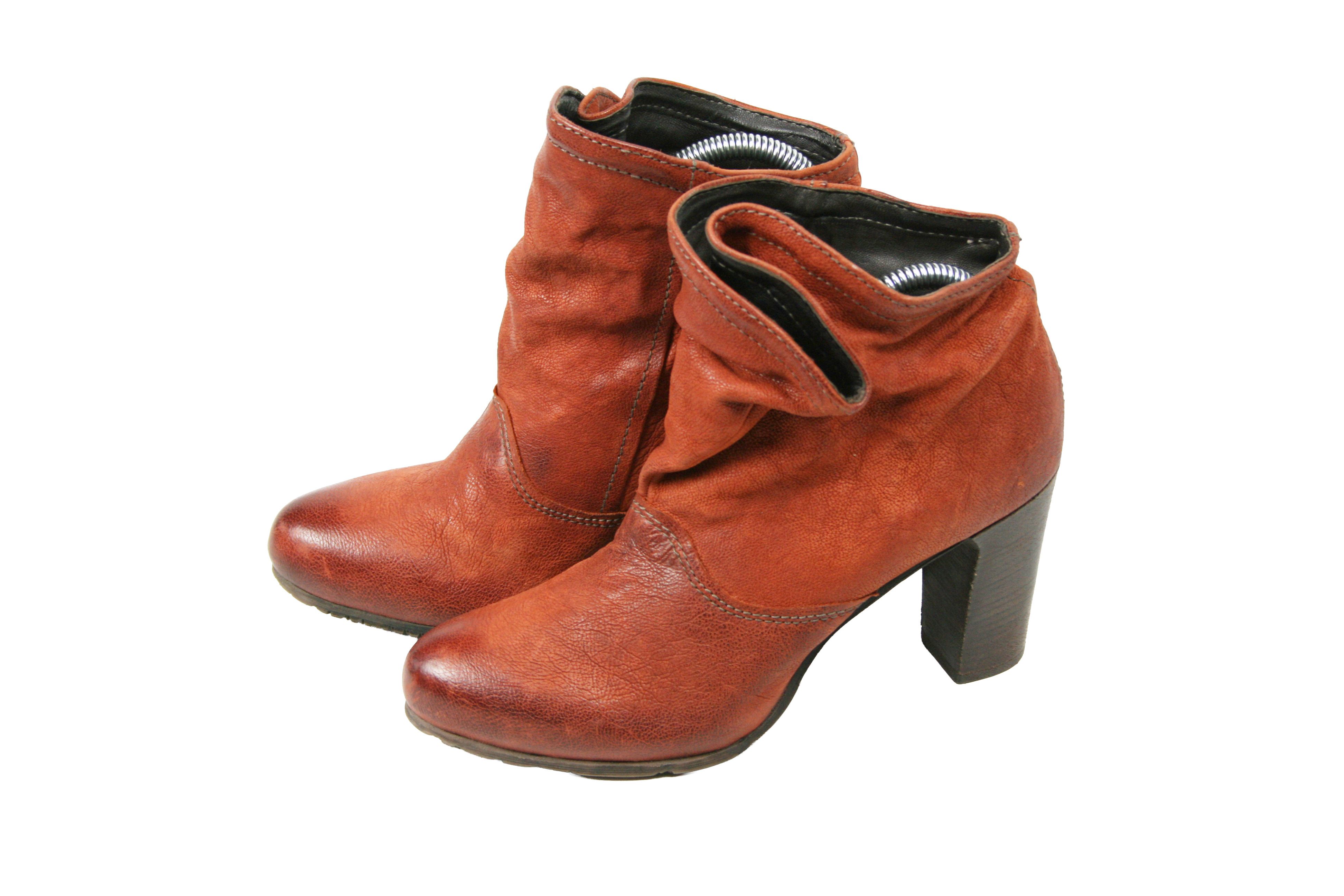 A.S.98 00S Airstep Grunge Avant Garde Heeled Ankle Boots Vintage Size US 9 / IT 39 - 5 Thumbnail