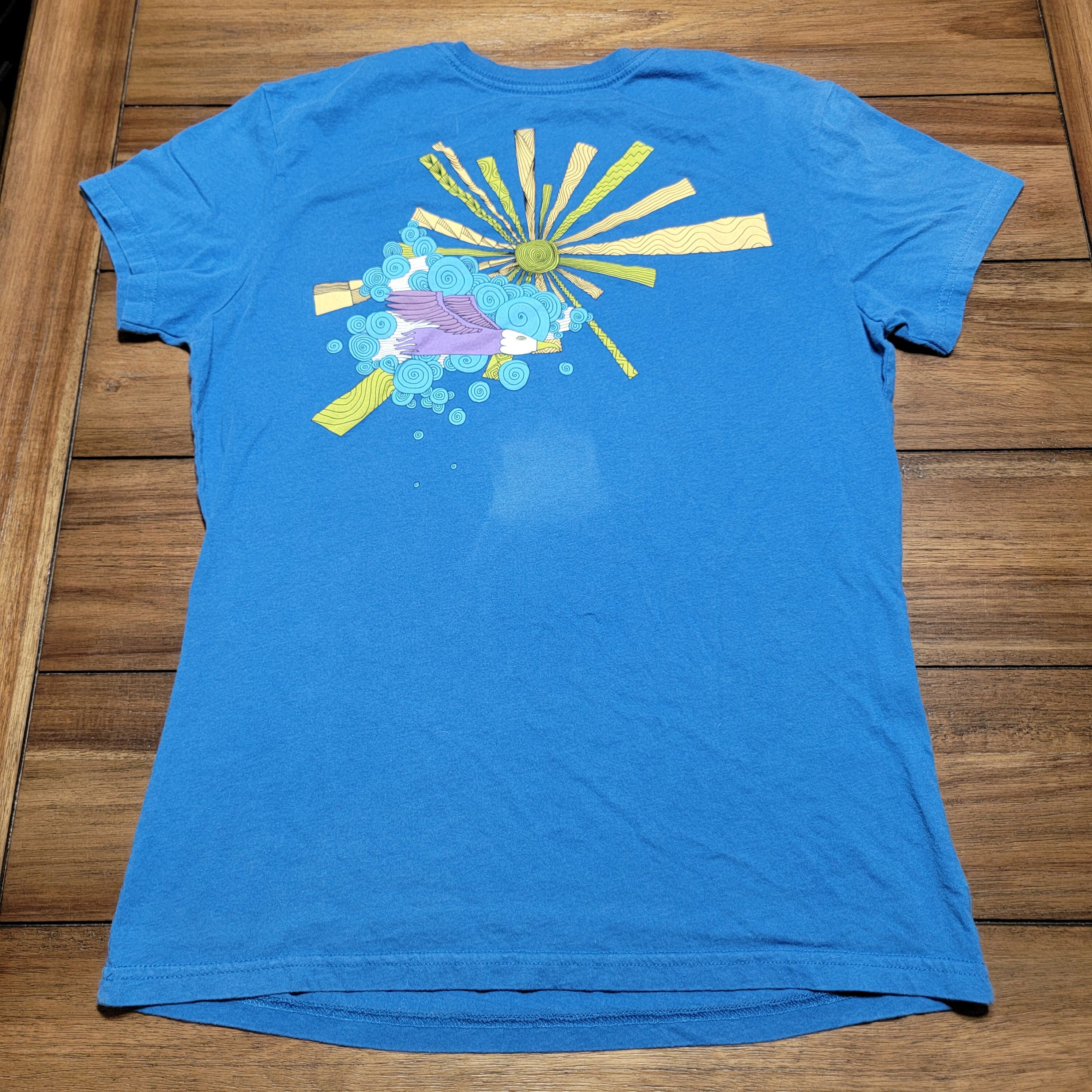 Patagonia Patagonia SS Blue Tee Sun & Eagle - Size XL* Size M / US 6-8 / IT 42-44 - 1 Thumbnail
