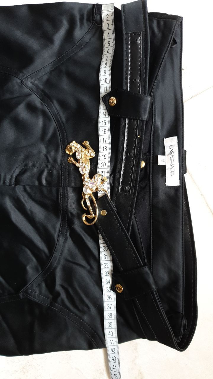 Lasagrada black silky pants IT sz 40