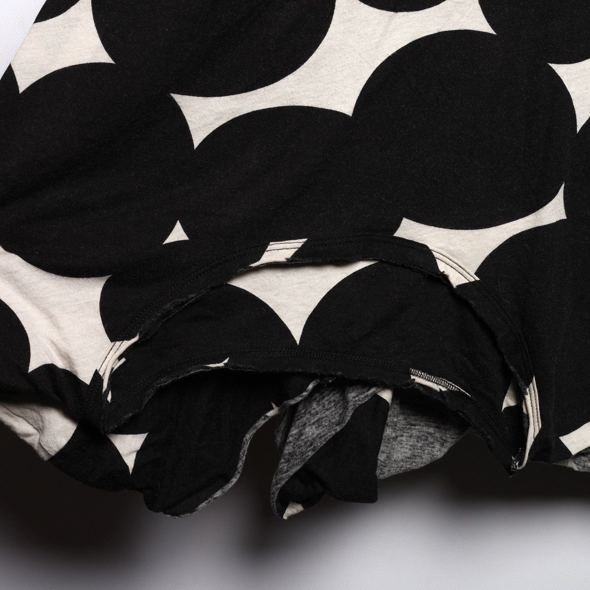 Rundholz Rundholz Black Label Wide Maxi Dress Polka Dot Printed White Size S / US 4 / IT 40 - 18 Thumbnail