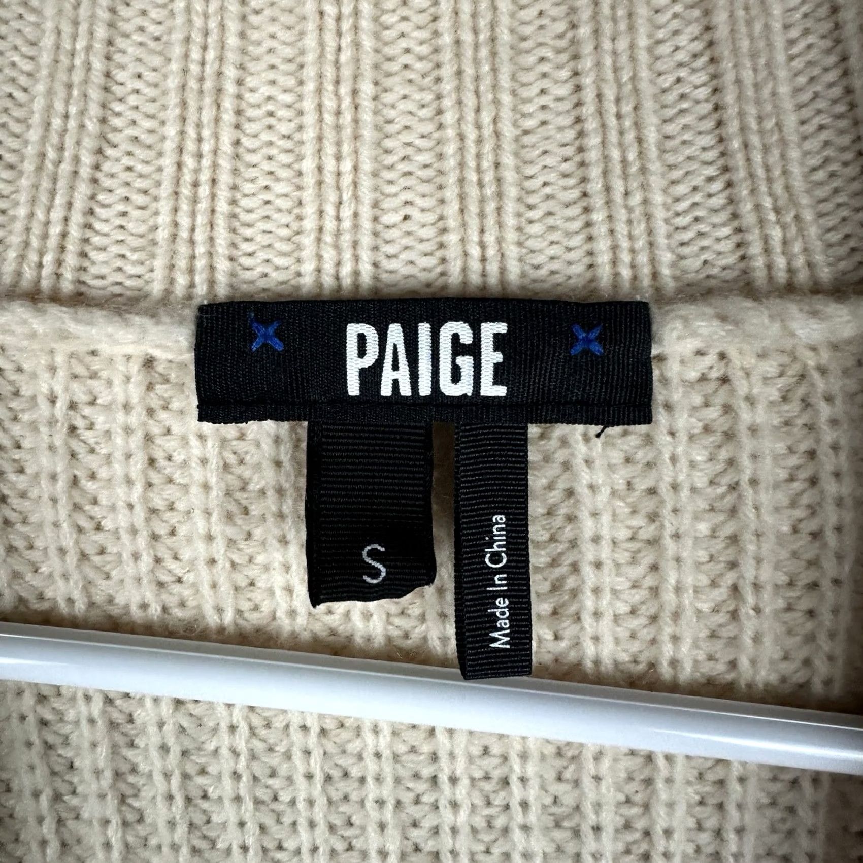 Paige PAIGE Loredana Cardigan Sweater Coat Ivory Wool Blend Belted GUC Womens Small Size S / US 4 / IT 40 - 5 Thumbnail