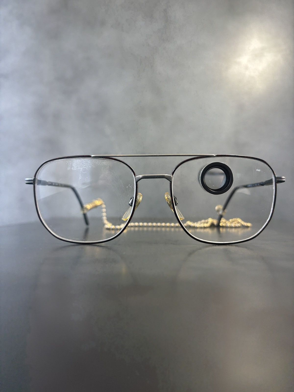 Vintage Vintage Spy Glasses Frames 80s Aviator Oversized Magnifying Size ONE SIZE - 6 Thumbnail