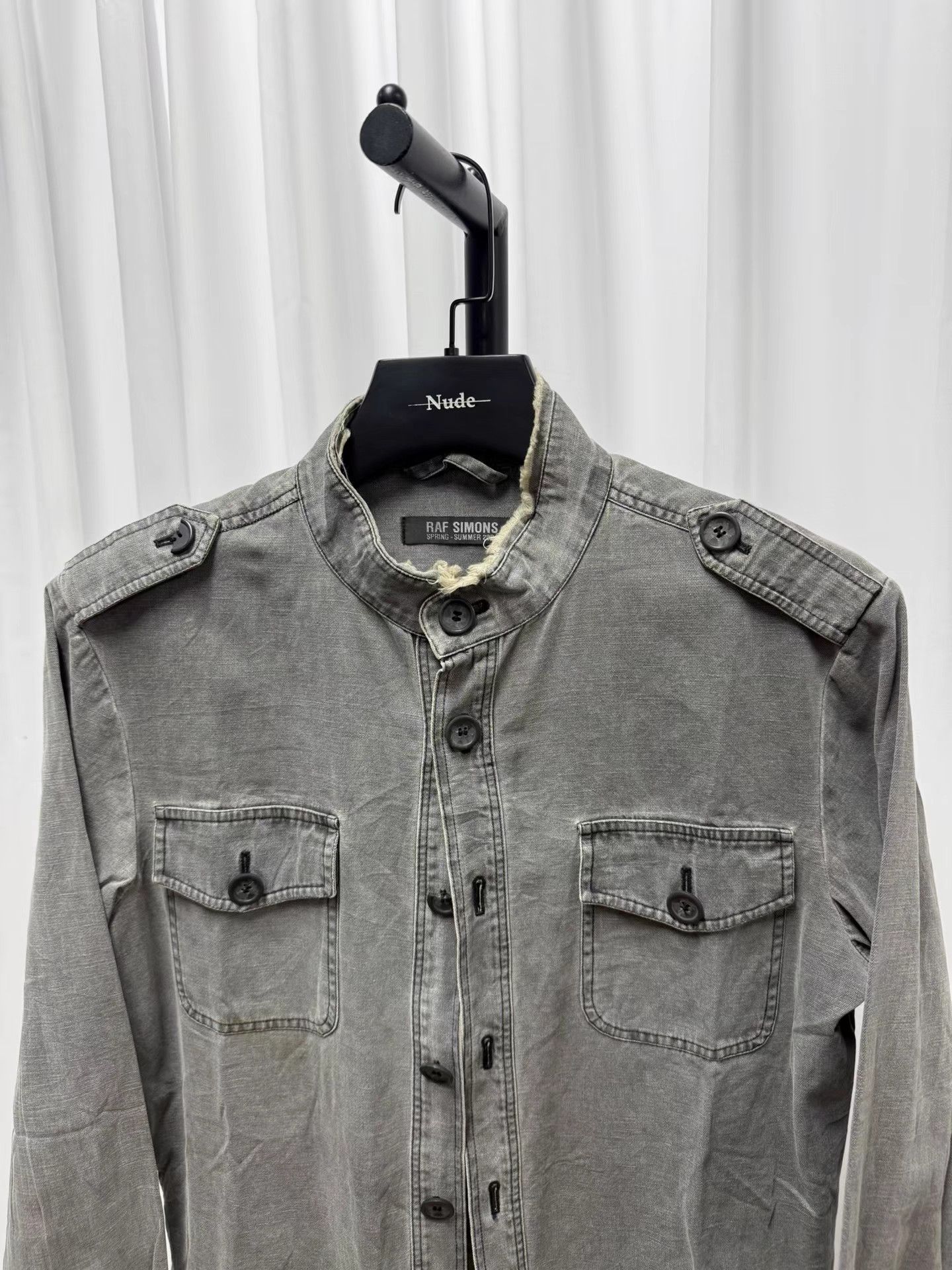 Raf Simons Raf Simons 04SS Washed Destroyed M65 Jacket K20 Size US S / EU 44-46 / 1 - 3 Thumbnail