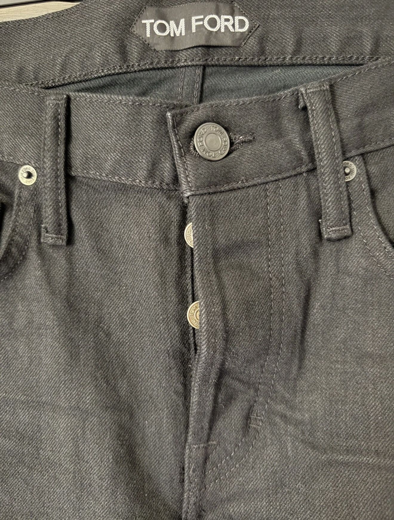 Tom Ford JAPANESE SELVEDGE SLIM FIT DENIM JEANS Size US 31 - 4 Thumbnail