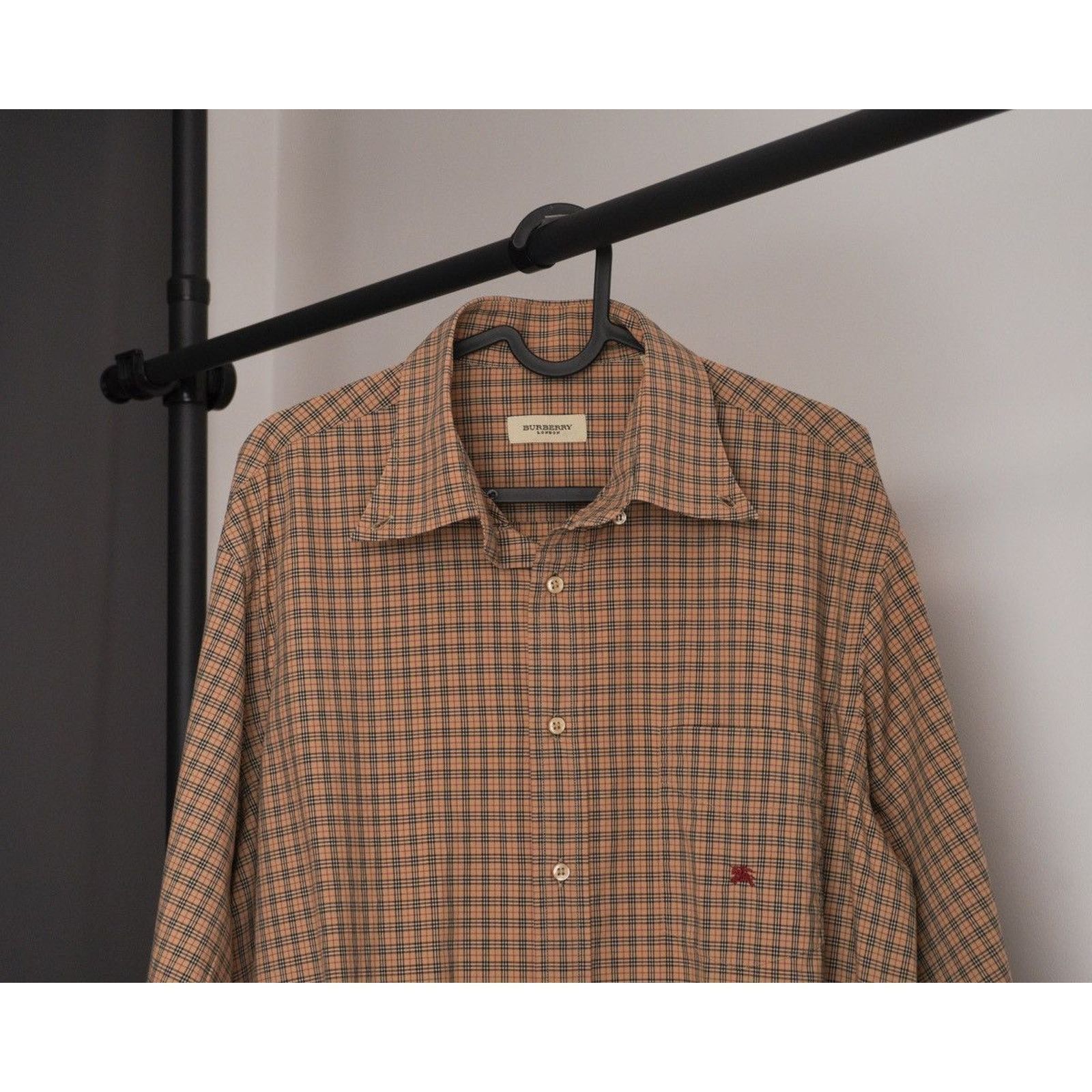 Burberry Vintage burberry london monogram check nova shirt Size US M / EU 48-50 / 2 - 3 Thumbnail