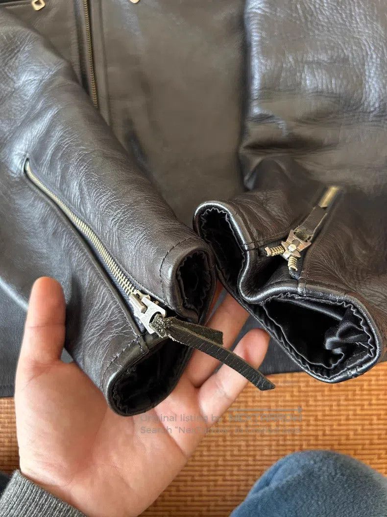 The Real McCoy's The Real McCoys Leather coat Size US M / EU 48-50 / 2 - 5 Thumbnail