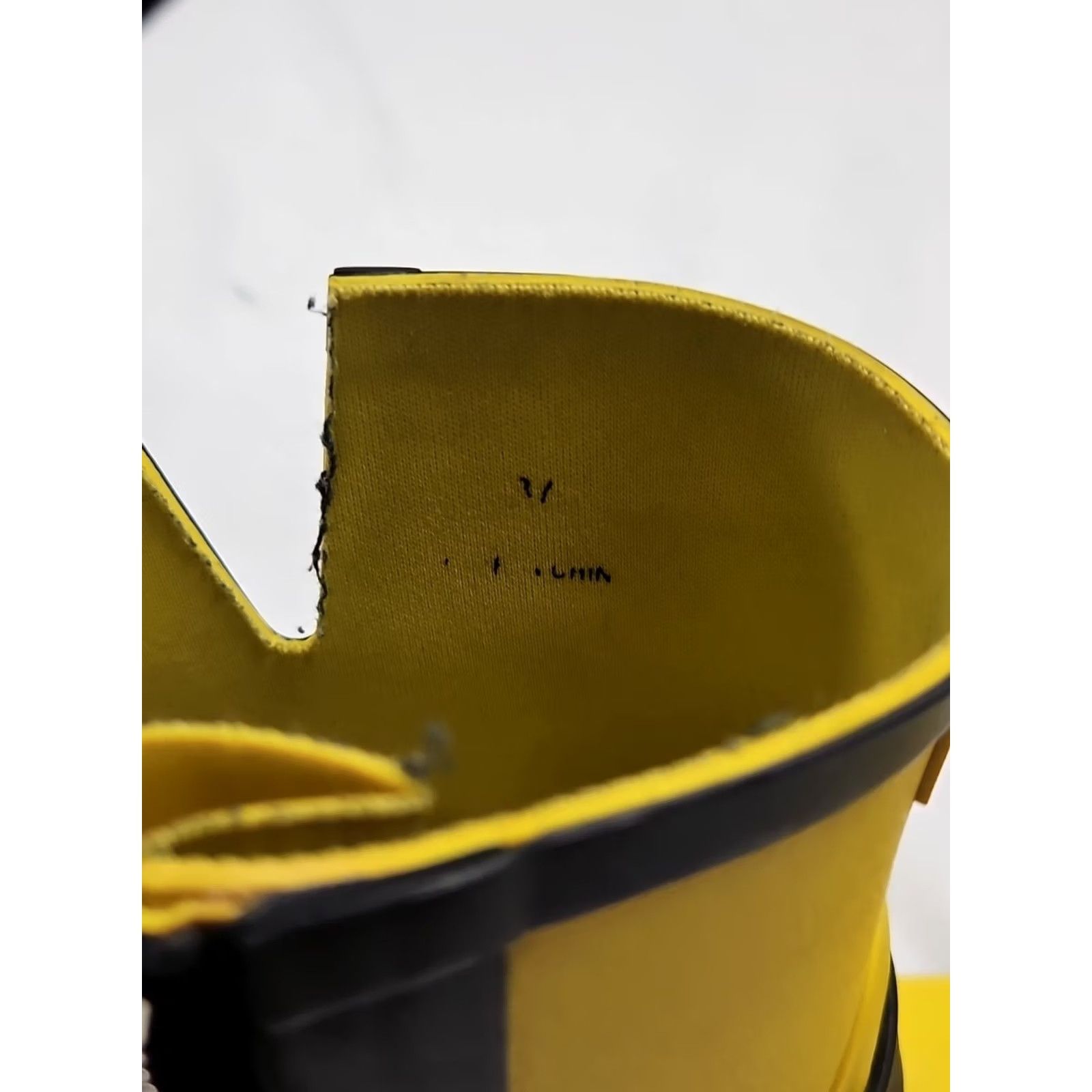 Rag & Bone rag & bone Moto Rain Boots Yellow Waterproof Zip Strap Women’s Size 6 Rare Size US 6 / IT 36 - 7 Thumbnail