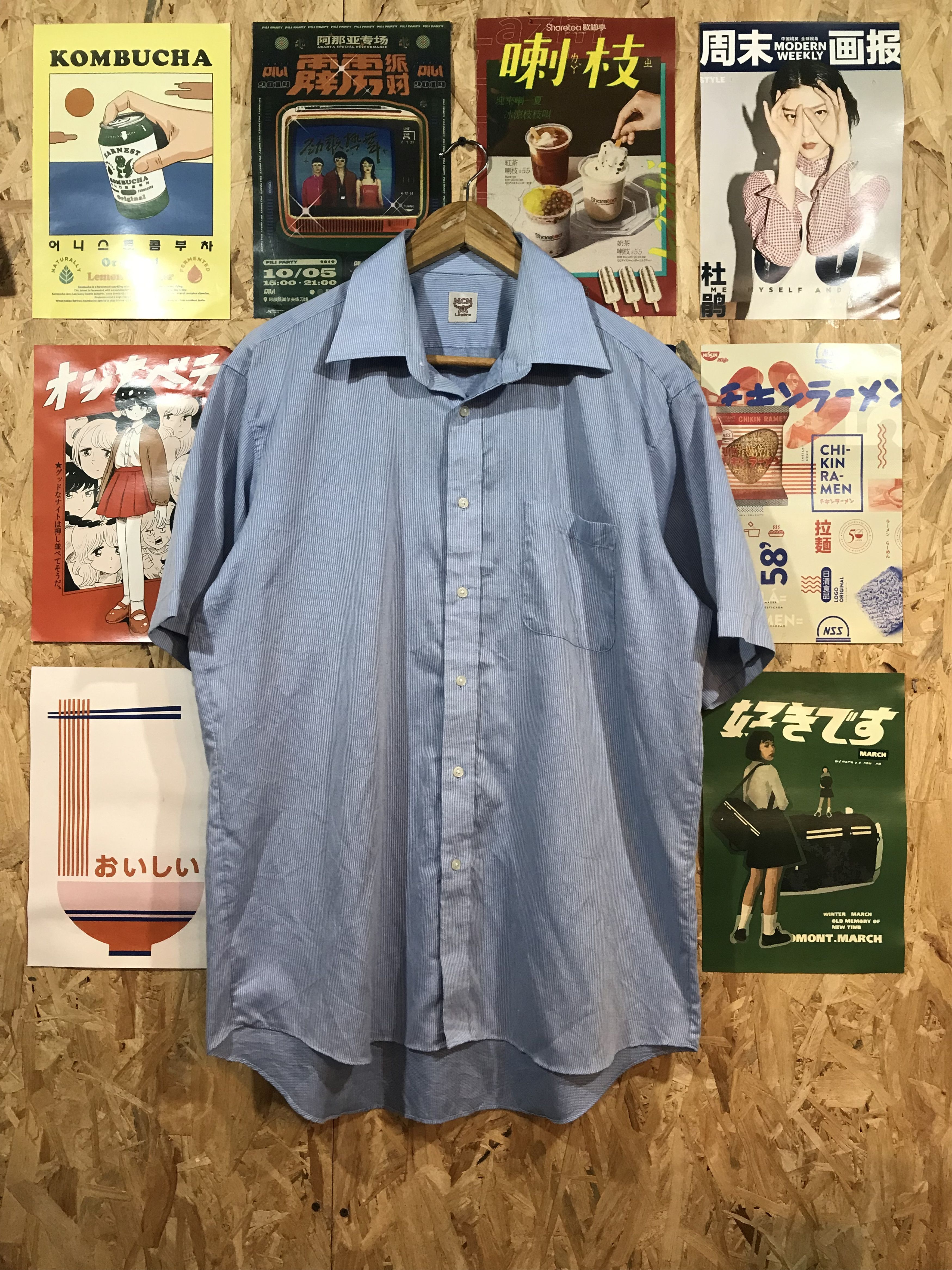 MCM MCM Legere Button Up Size US XL / EU 56 / 4 - 1 Thumbnail