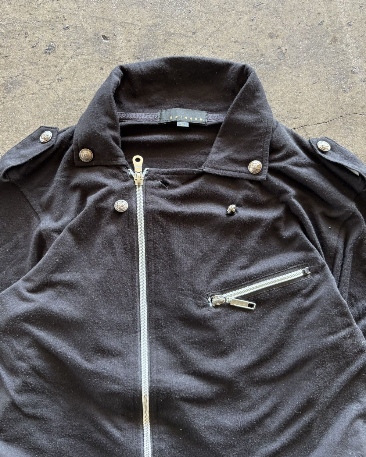 If Six Was Nine 14th Addiction Style Assymetrical Black Hoodie Size US M / EU 48-50 / 2 - 3 Thumbnail