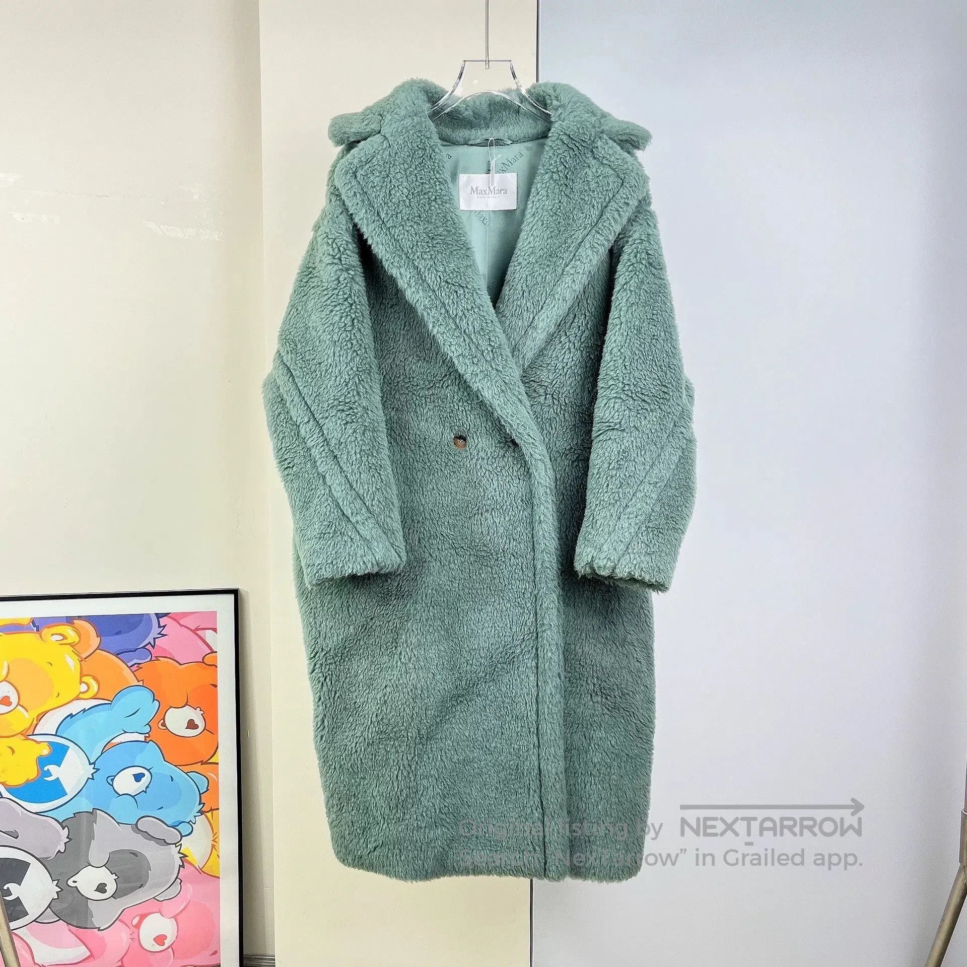 Other MaxMara Green Teddy Coat XS. Size US XS / EU 42 / 0 - 2 Thumbnail