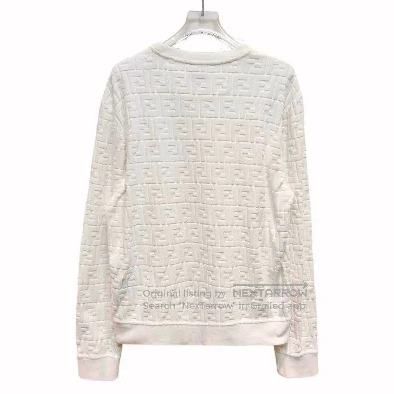 Fendi FENDI Logo Print Crewneck Long Sleeve Sweater. Size US M / EU 48-50 / 2 - 2 Thumbnail