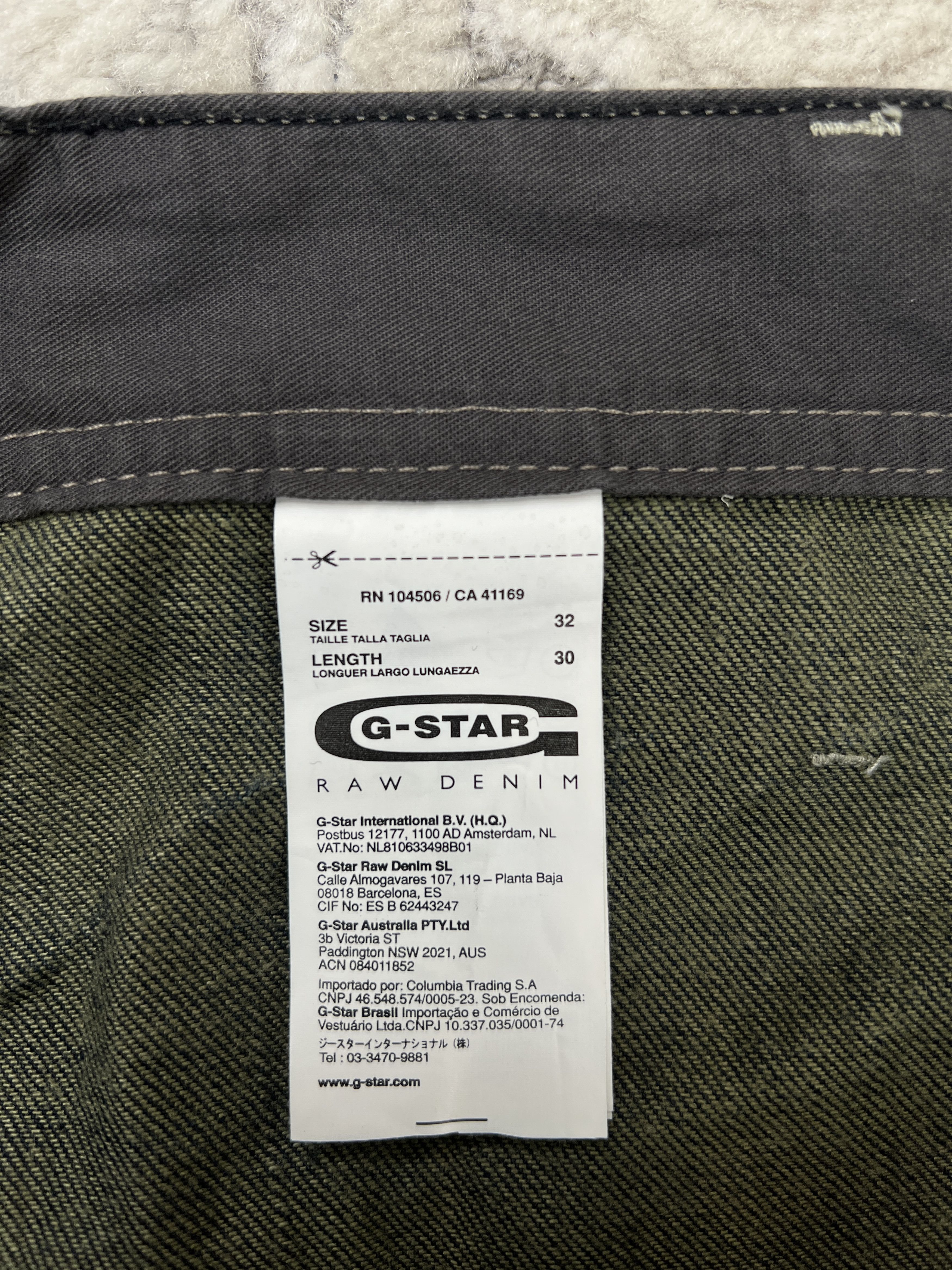 G-Star G-Star RAW Navy Jack Loose Tapered Jeans - Raw Denim 32 Size US 32 / EU 48 - 23 Thumbnail