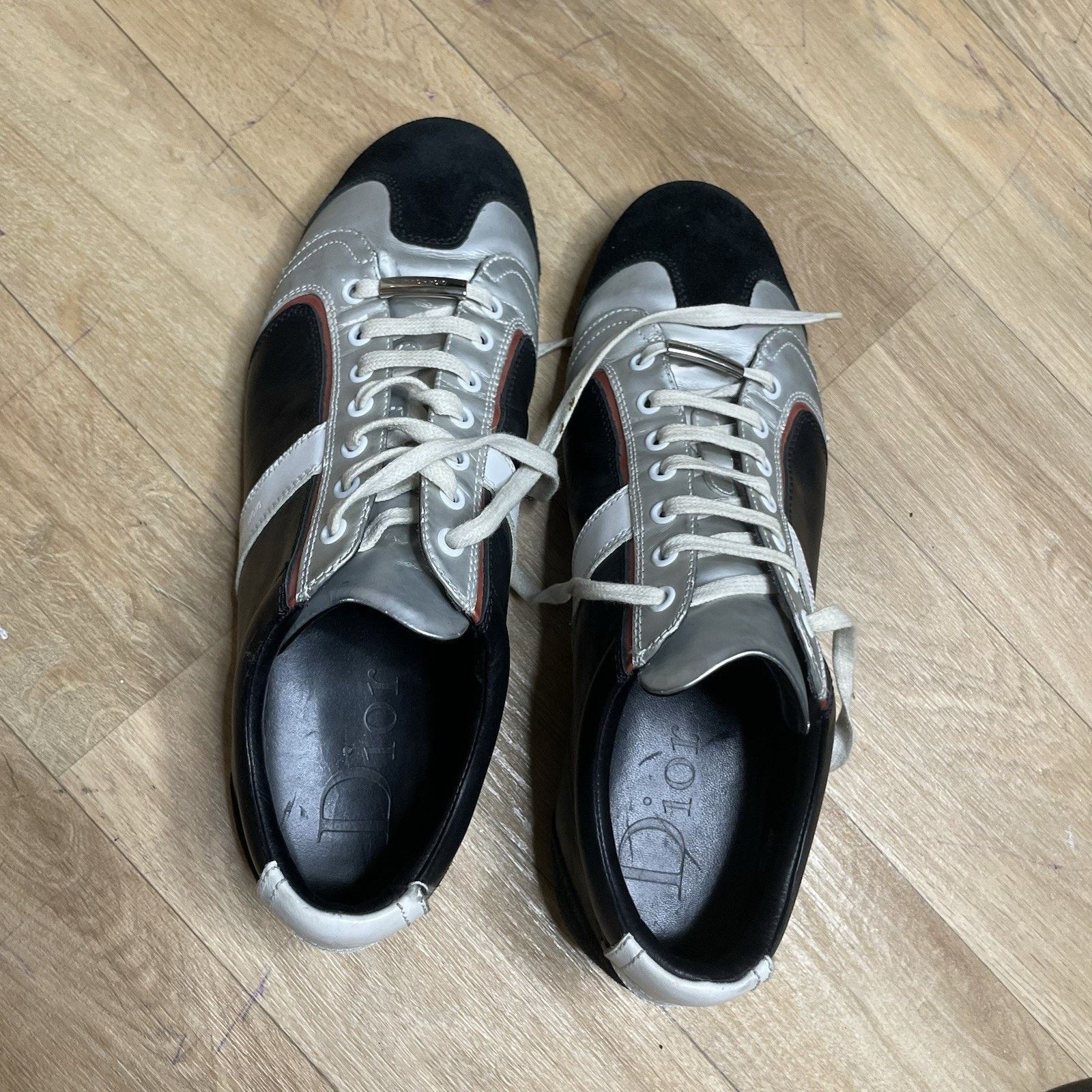Dior Christian Dior Homme Sneakers Men's Low TOP Black Leather Size US 9 / EU 42 - 6 Thumbnail