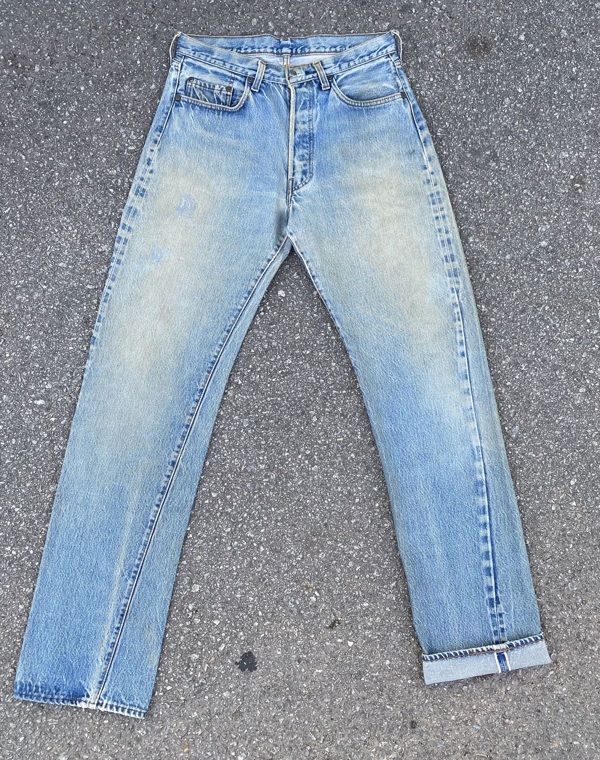 image of Levis x Levis Vintage Clothing Size 31X34 Vintage Levi's 501 Redline Faded 524 in Blue, Men's