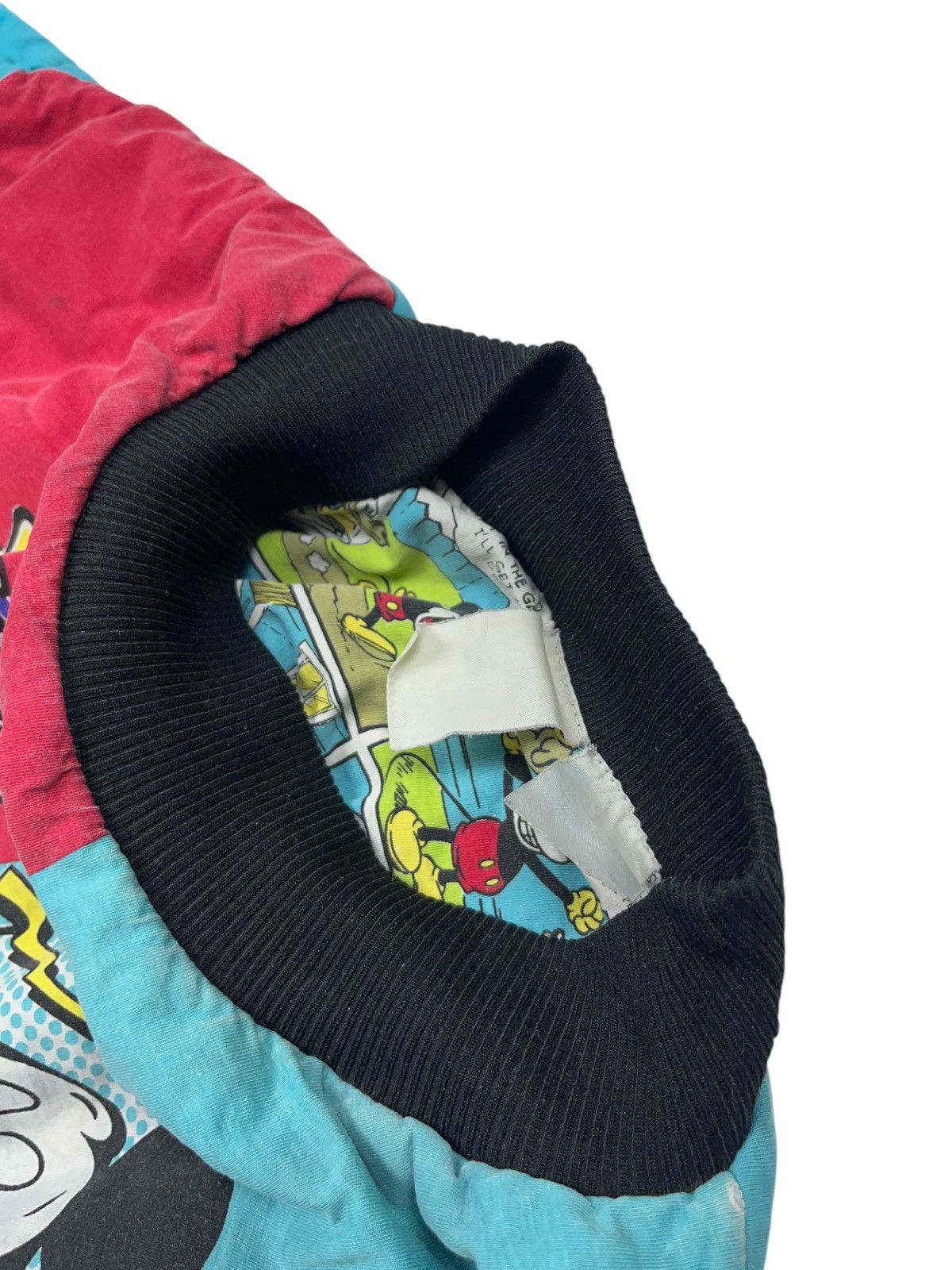 Disney × Mickey Mouse × Vintage Vintage 80s Disney Mickey Mouse Reversible Sweatshirt Size US M / EU 48-50 / 2 - 6 Thumbnail