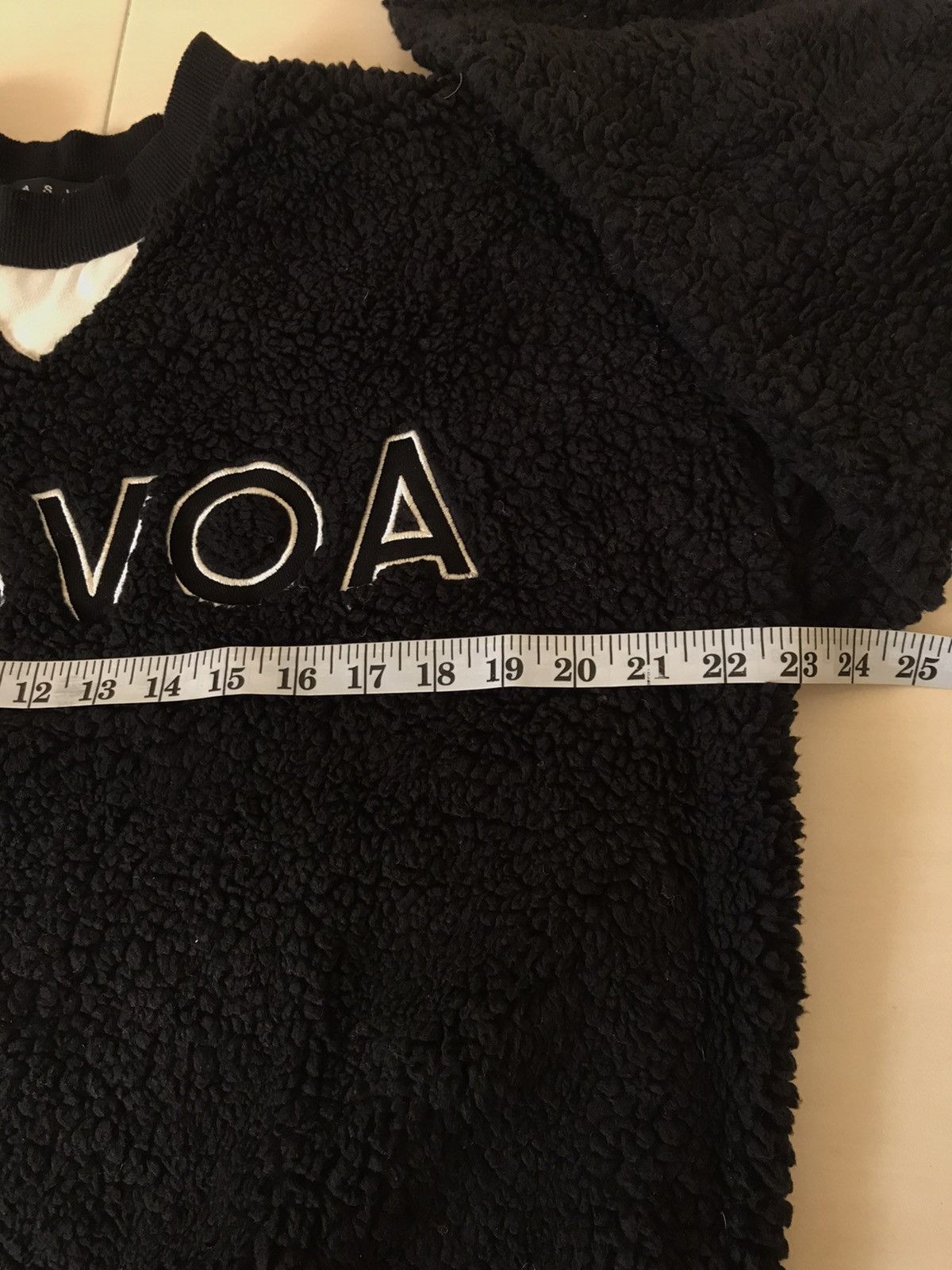 Japanese Brand Rasvoa Sherpa Black Plain Sweatshirt Size US L / EU 52-54 / 3 - 20 Thumbnail