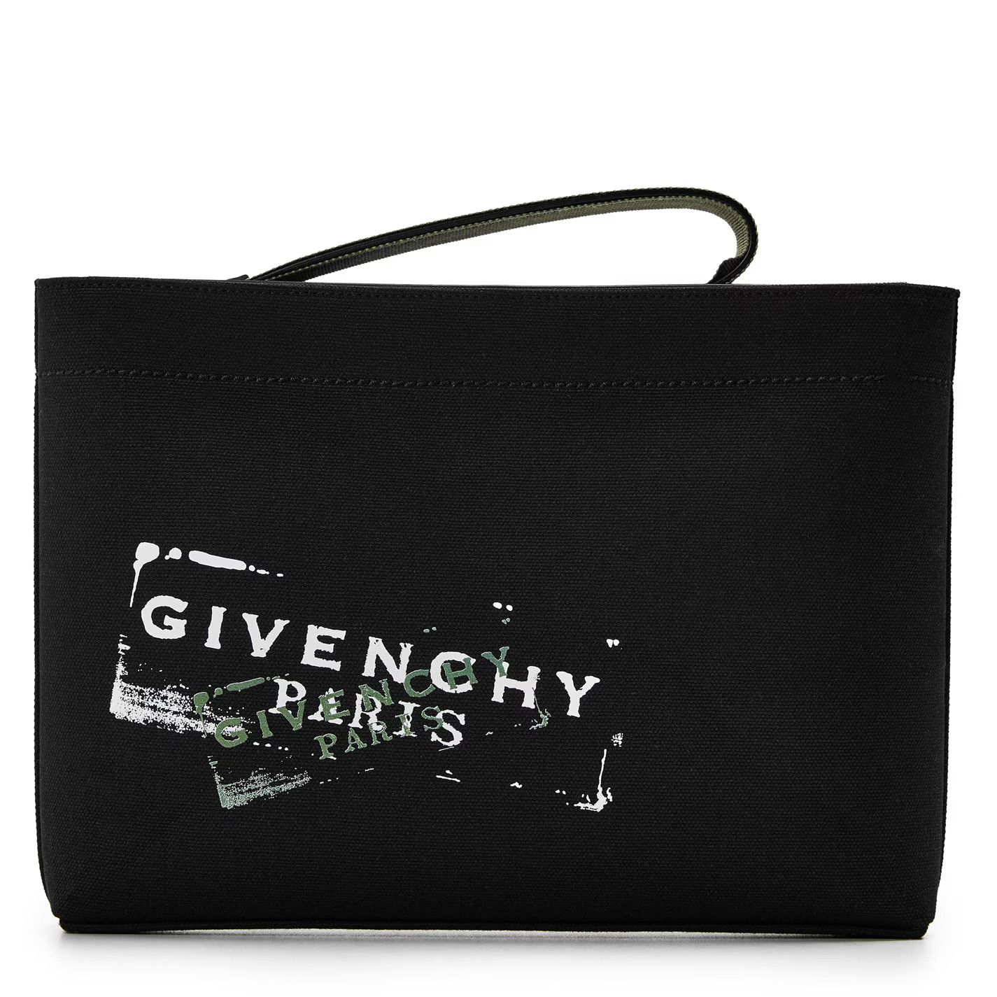 Givenchy o1g2r1mq0426 Size: OS / Canvas Wash Bag in Black Size ONE SIZE - 1 Thumbnail