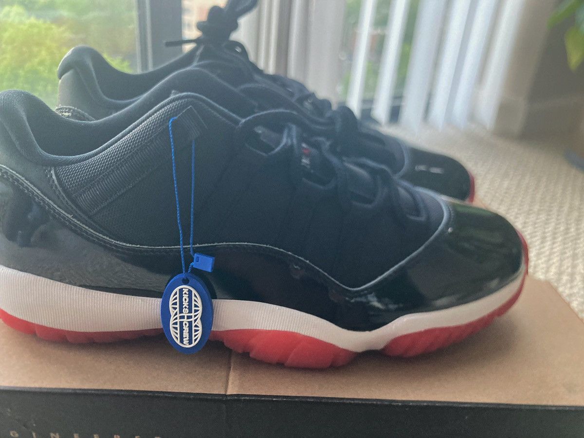 Nike Nike Air Jordan Retro 11 Low BLK/RED 2025-DEADSTOCK Size US 13 / EU 46 - 17 Thumbnail