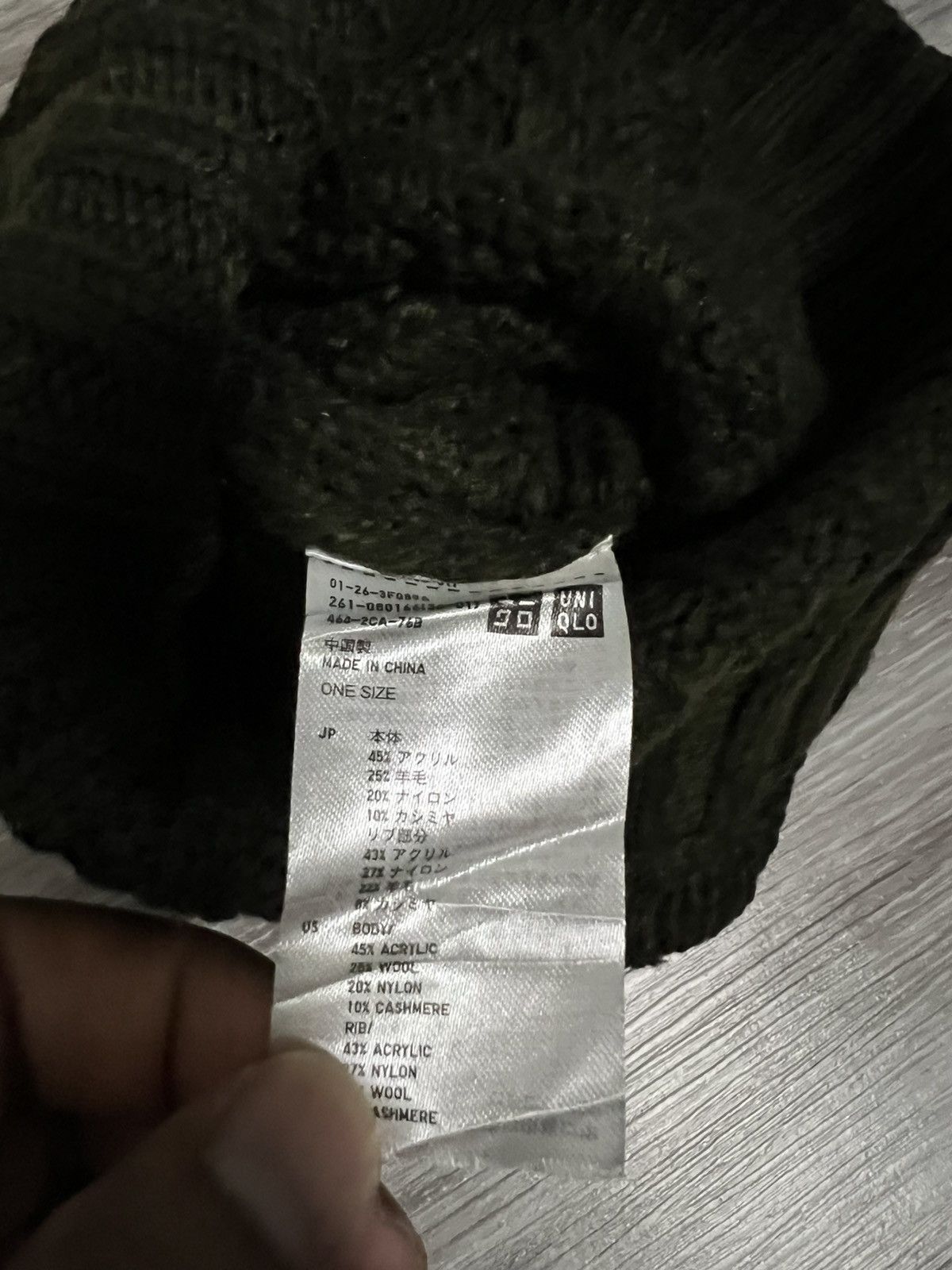 Japanese Brand Japanese Brand Uniqlo Military Style Beanie Hat Size ONE SIZE - 6 Thumbnail