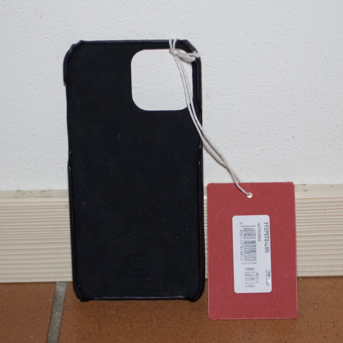 Valentino Garavani VLTN IPhone 13 Pro Max case in Leather