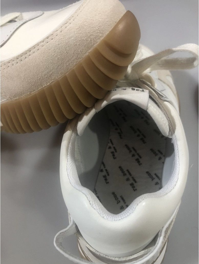 Rag & Bone Rag & Bone white/beige mesh/leather/suede retro runner NW Size US 10 / IT 40 - 16 Thumbnail