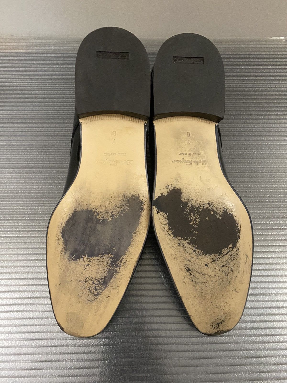 Salvatore Ferragamo Ferragamo 🇮🇹 black patent leather Marte formal derby 7 NEW Size US 7 / EU 40 - 8 Thumbnail