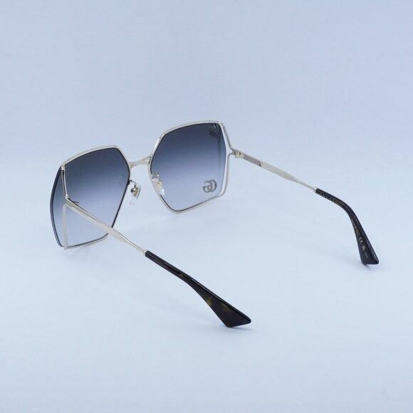 Gucci Gucci GG0817S 006 Sunglasses Gold Geometric Frame, Grey Size ONE SIZE - 10 Thumbnail
