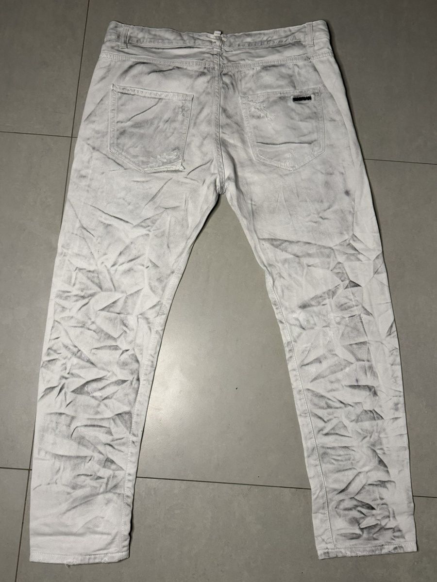Other Italian Distressed White Denim — I’M BRIAN Size US 32 / EU 48 - 5 Thumbnail