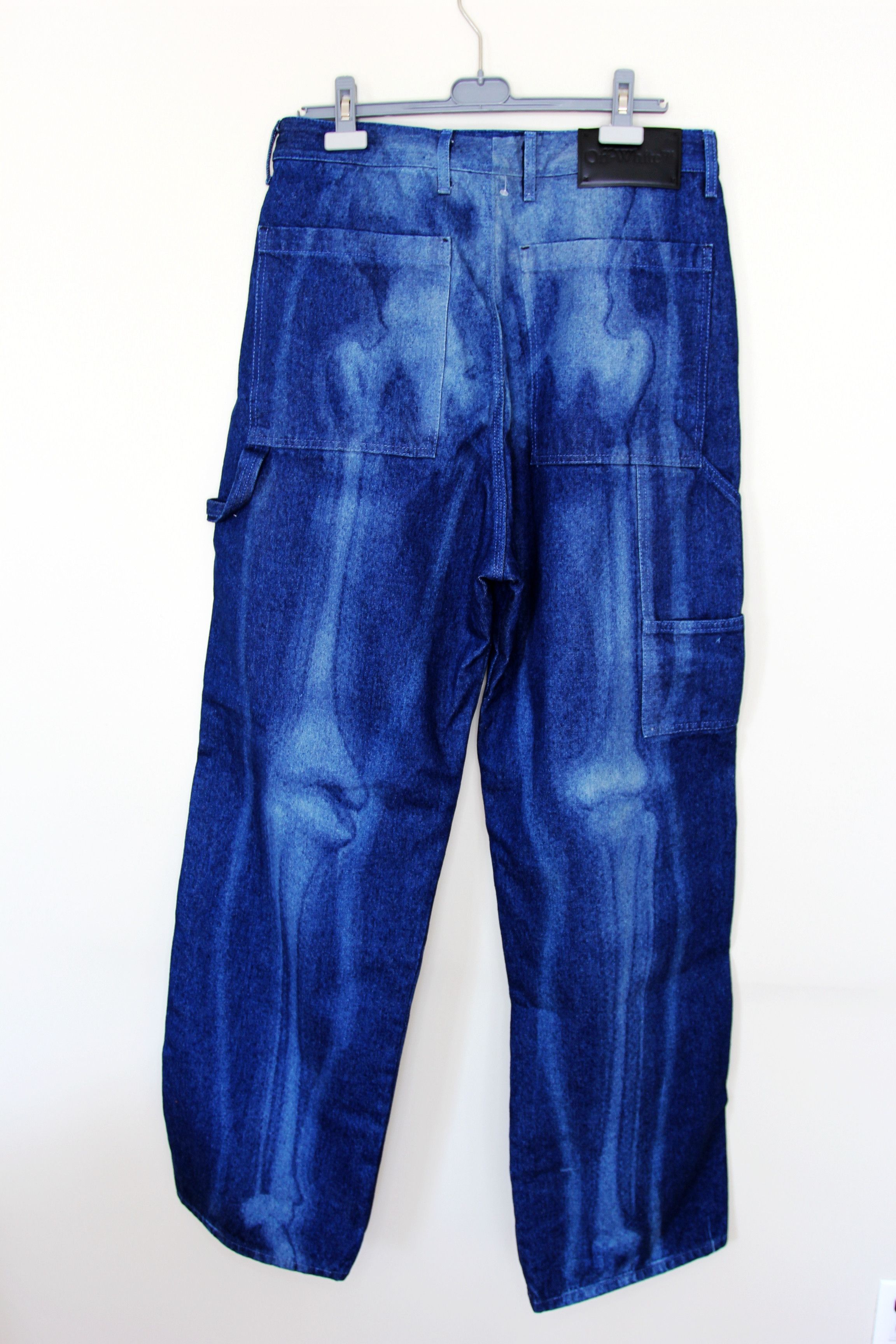 Off-White BNWT AW23 OFF-WHITE BODY SCAN DENIM JEANS 34 Size US 34 / EU 50 - 3 Thumbnail