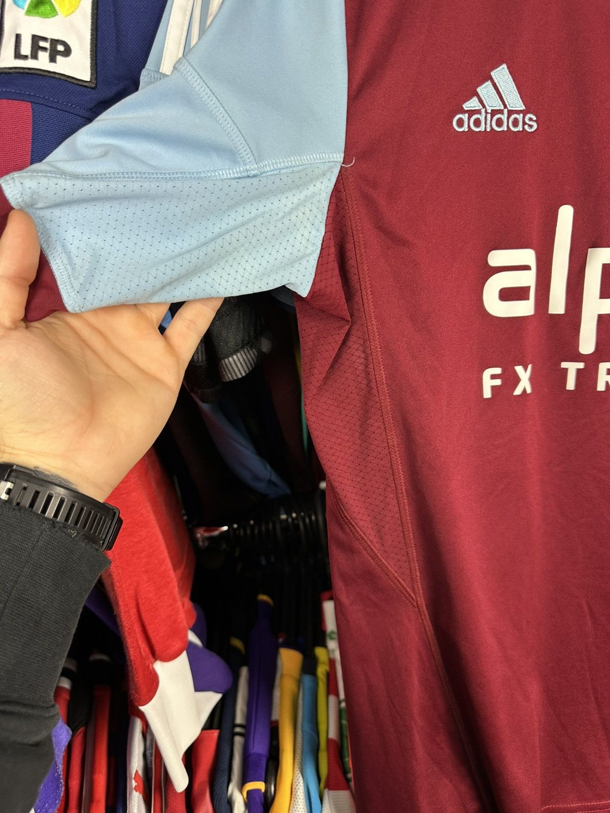 Adidas West Ham United 2013-14 Football Shirt Soccer jersey Adidas Size US M / EU 48-50 / 2 - 9 Thumbnail