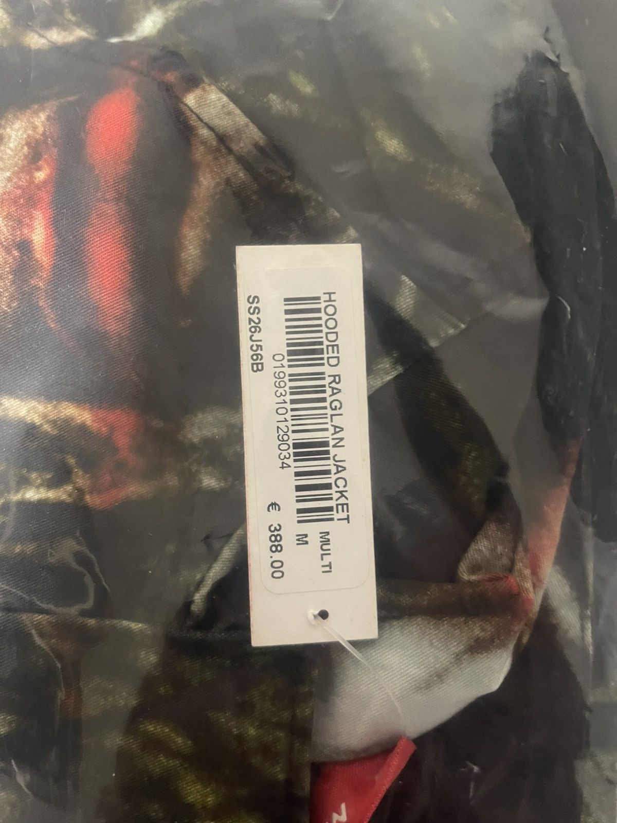 Supreme Supreme hoodie raglan jacket shadows Size US M / EU 48-50 / 2 - 4 Thumbnail