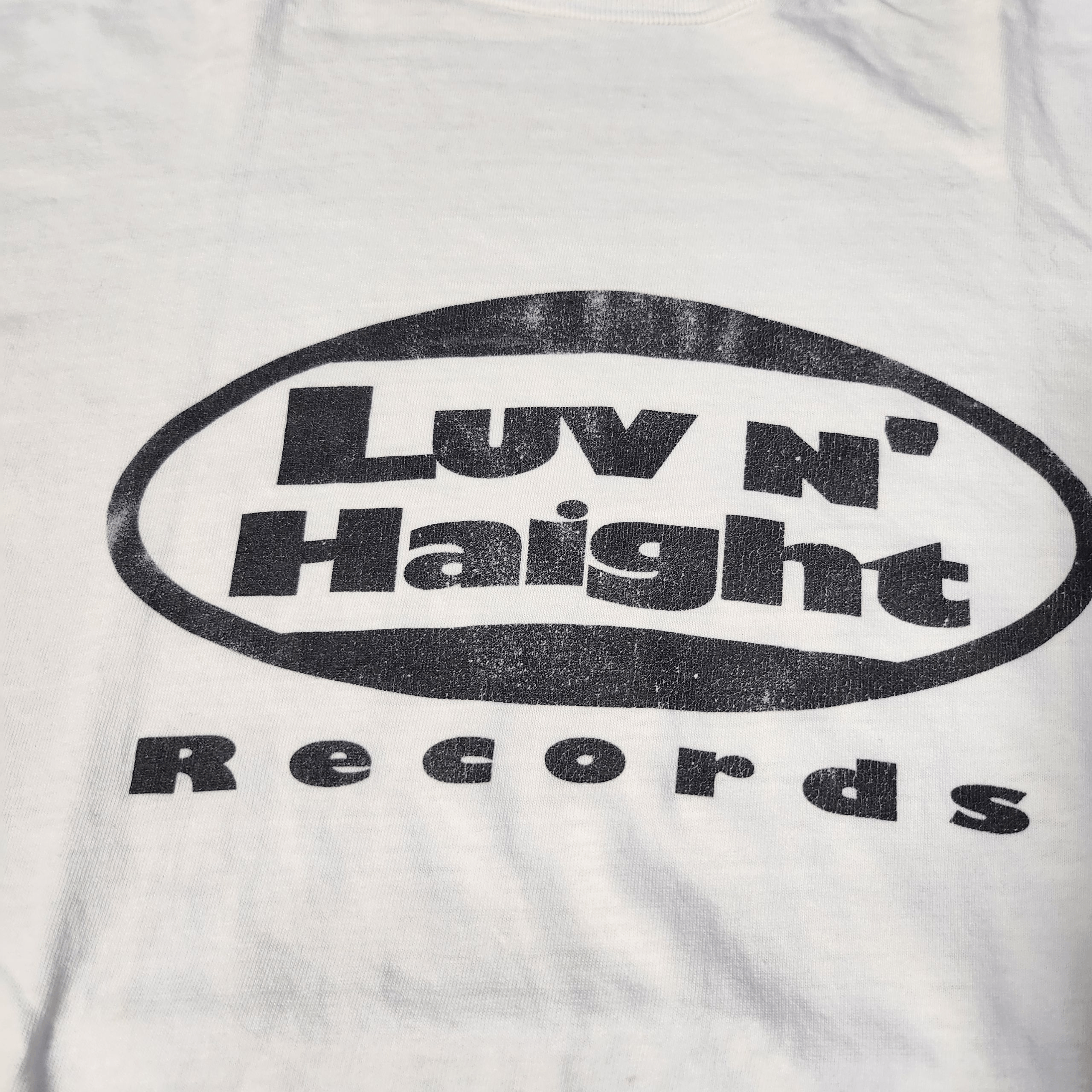 Hanes Vintage 90s Luv n' Haight Records tees Hanes shirts Size US L / EU 52-54 / 3 - 2 Thumbnail