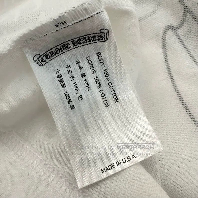 Chrome Hearts CHROME HEARTS Size M Hong Kong limited white horseshoe shor Size US M / EU 48-50 / 2 - 3 Thumbnail