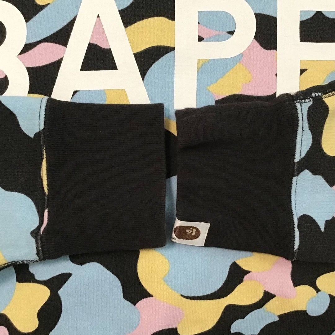 Bape BAPE cotton candy camo sweat shirt New multi camo APE Size US S / EU 44-46 / 1 - 5 Thumbnail