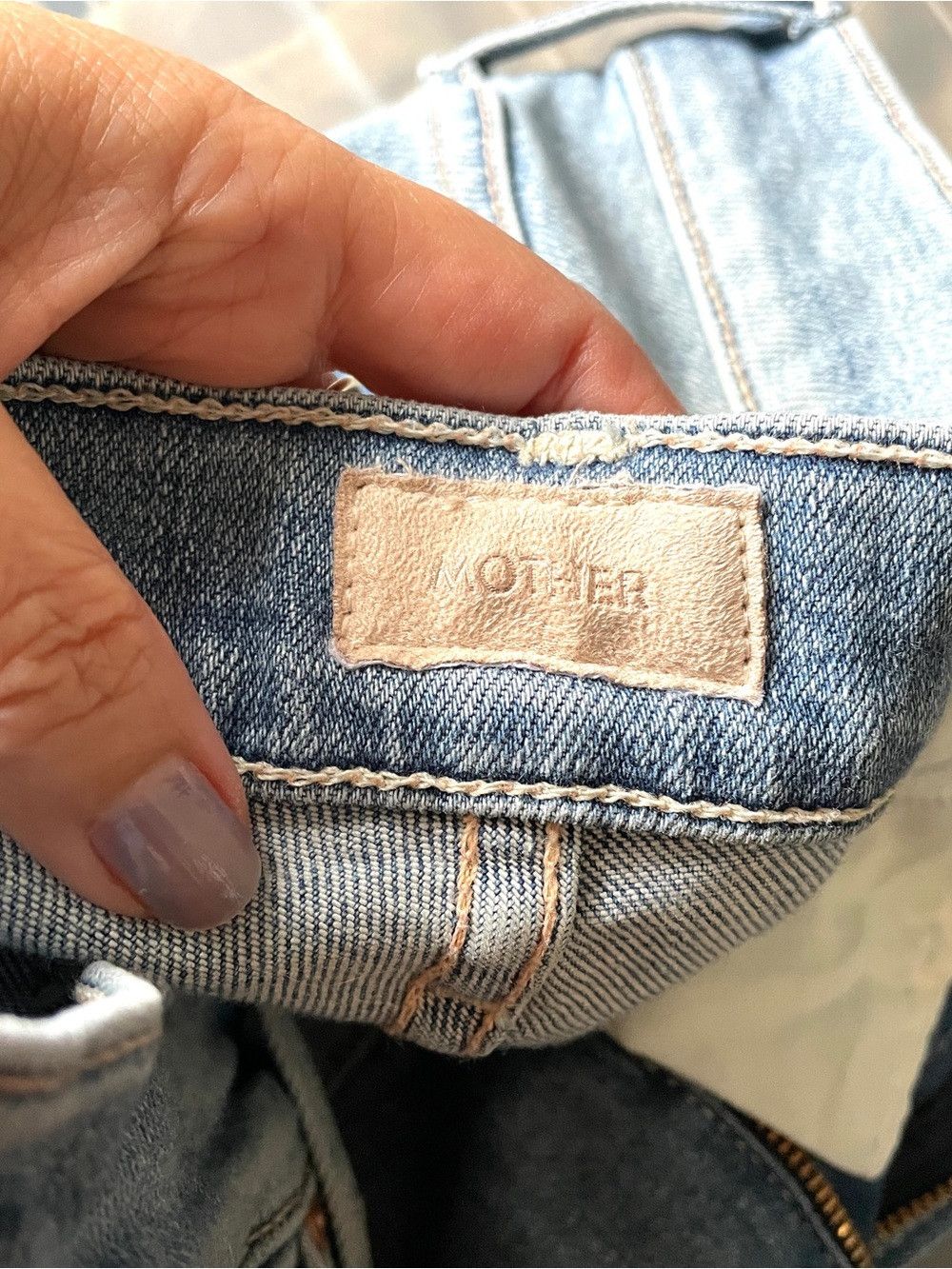 MOTHER MOTHER‎ The Rascal Ankle Snippet Mid Rise Straight Leg Jeans Size 30" / US 8 / IT 44 - 7 Thumbnail