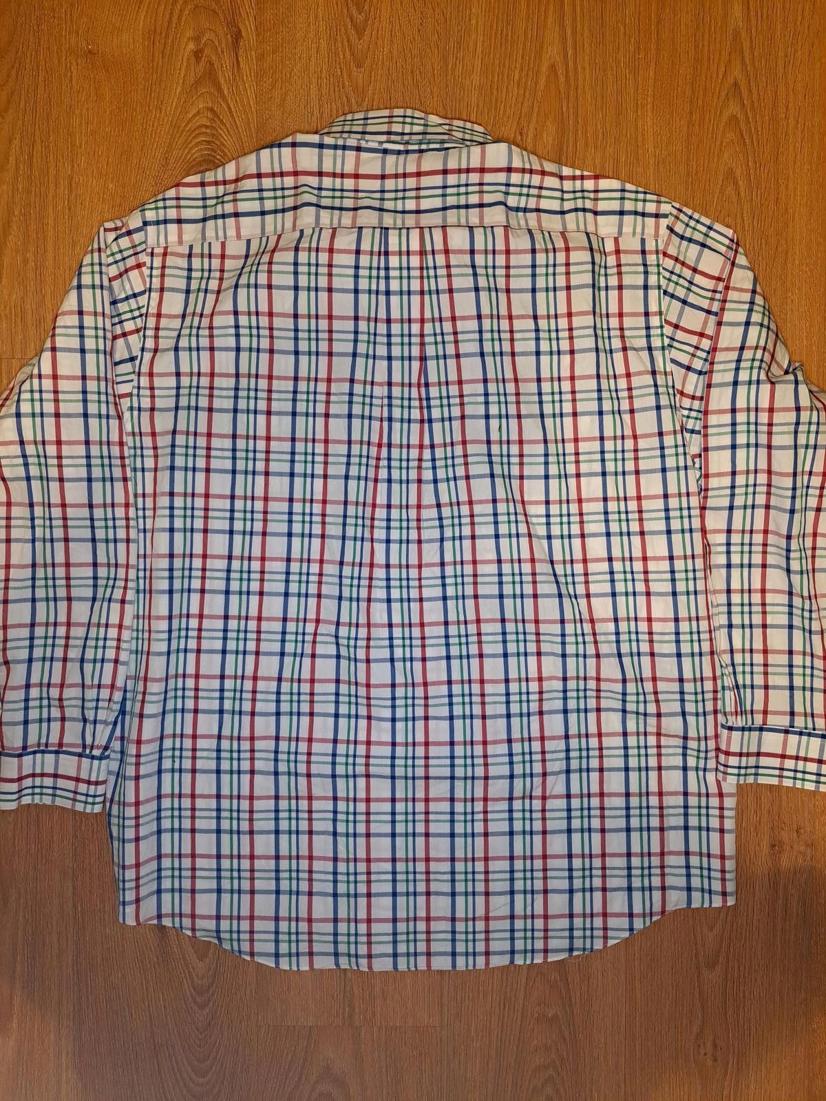 Brooks Brothers Brooks Brothers Button Up Dress Shirt XL Plaid Supima Cotton Size 44R - 4 Thumbnail