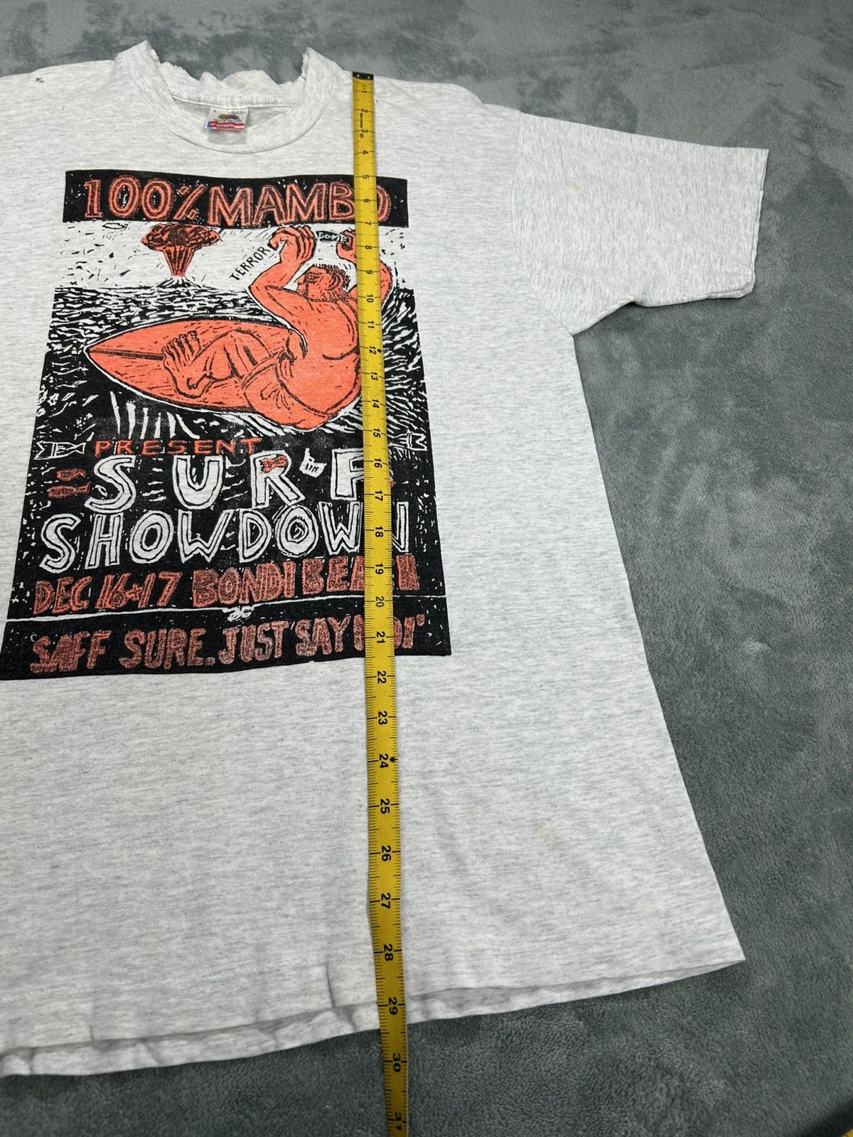 Mambo Vintage 90’s Mambo Terror /Surf/skate shirt Size US L / EU 52-54 / 3 - 9 Thumbnail