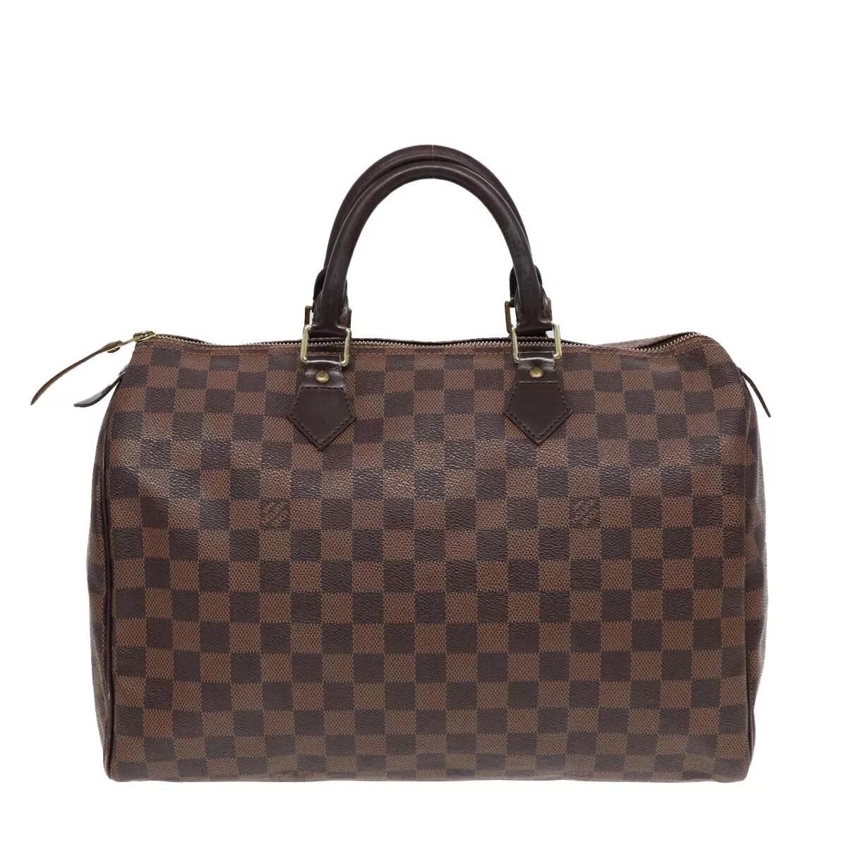 Louis Vuitton LOUIS VUITTON Damier Ebene Speedy 35 Hand Bag Size ONE SIZE - 2 Thumbnail